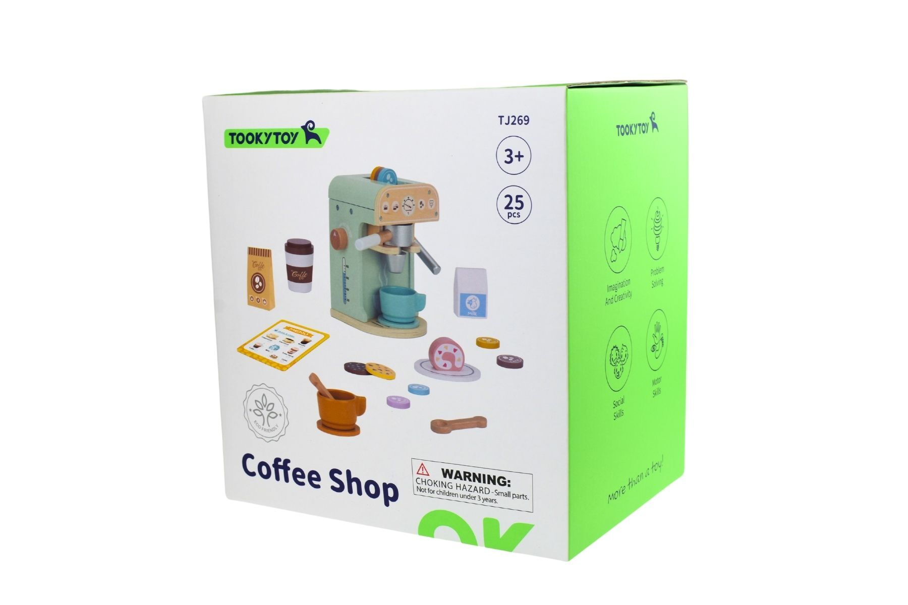 Tooky Toy Дървен комплект Coffee Shop TJ269 - Image 4