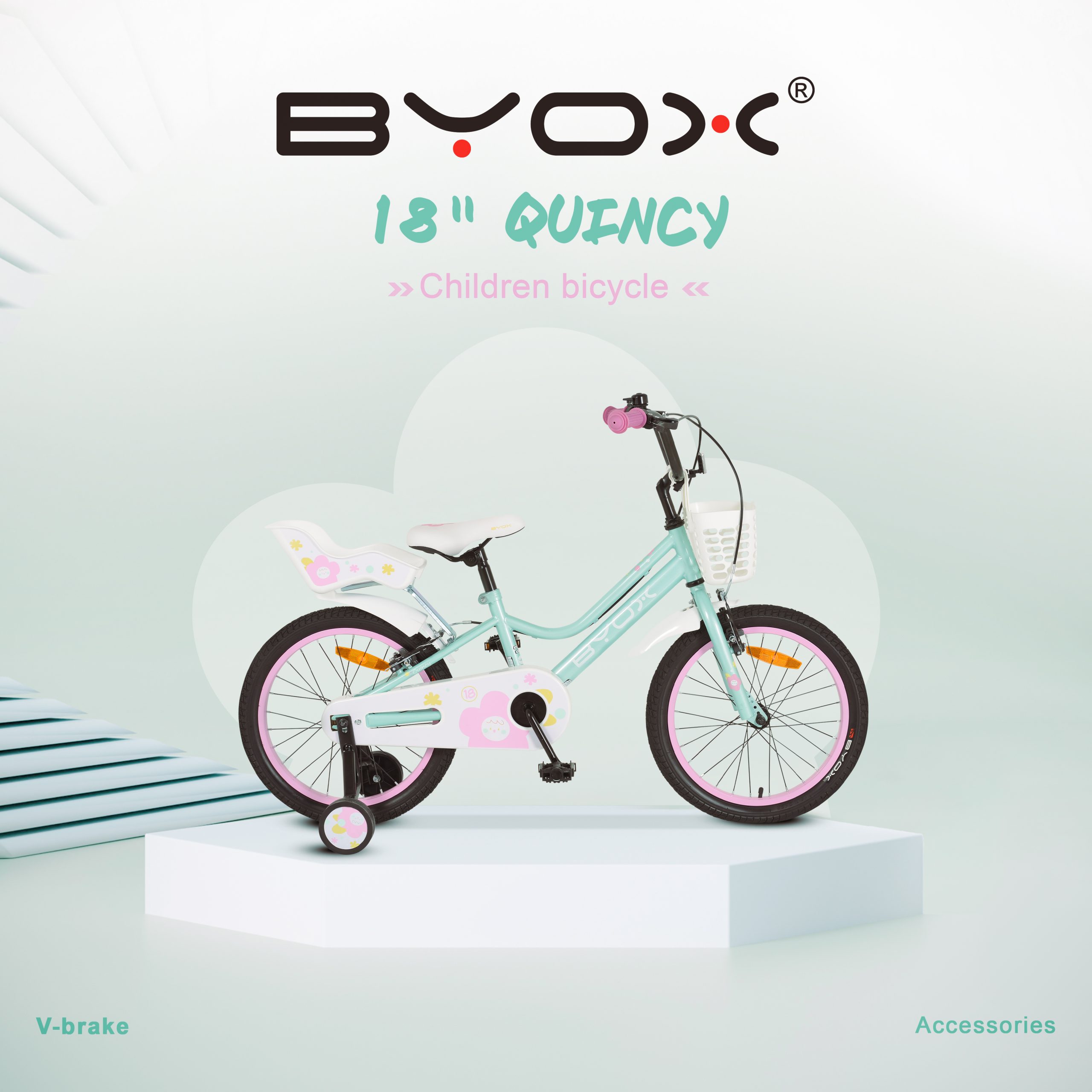 Byox Детски велосипед 18" Quincy mint - Image 2