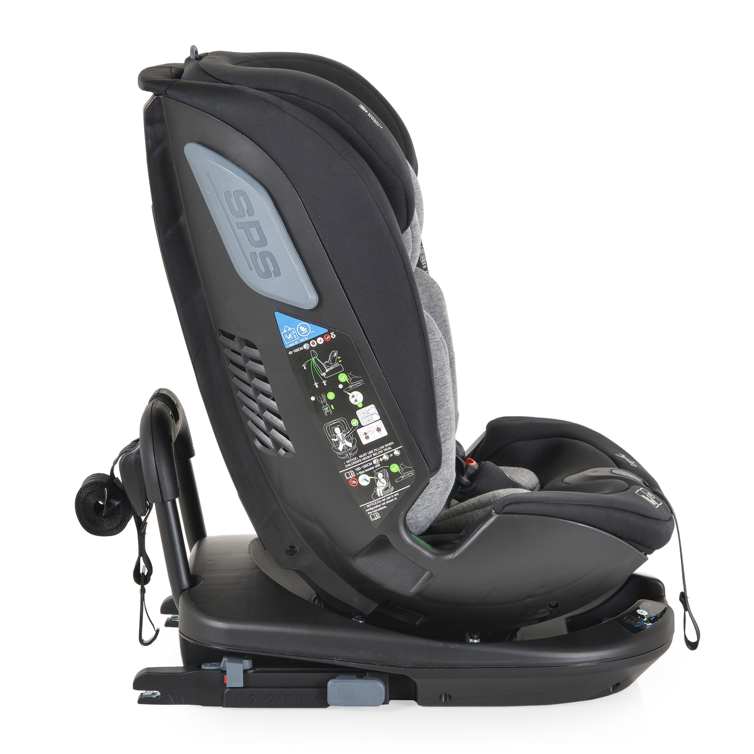Cangaroo Стол за кола Gravity 40-150см сив - Image 3
