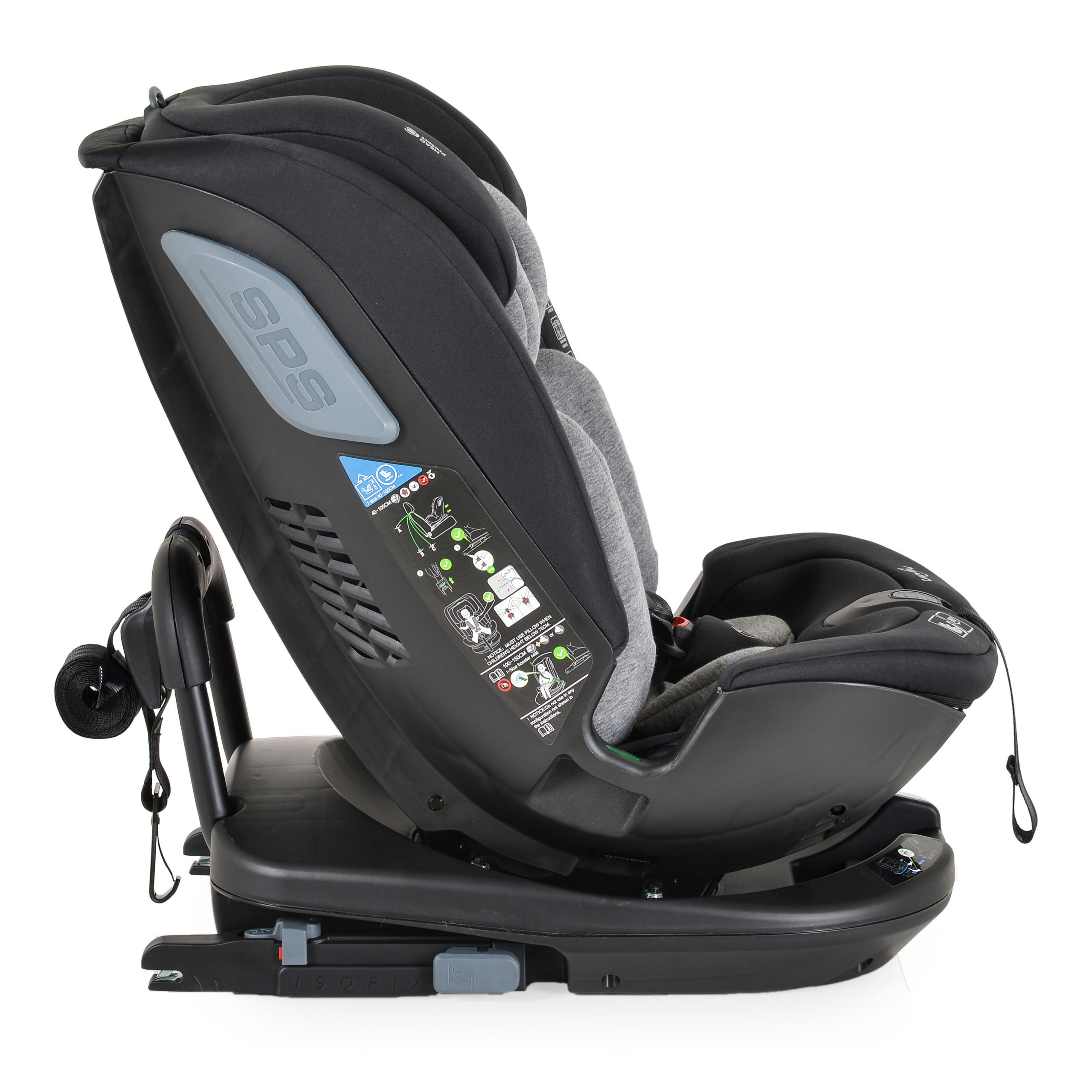 Cangaroo Стол за кола Gravity 40-150см сив - Image 4
