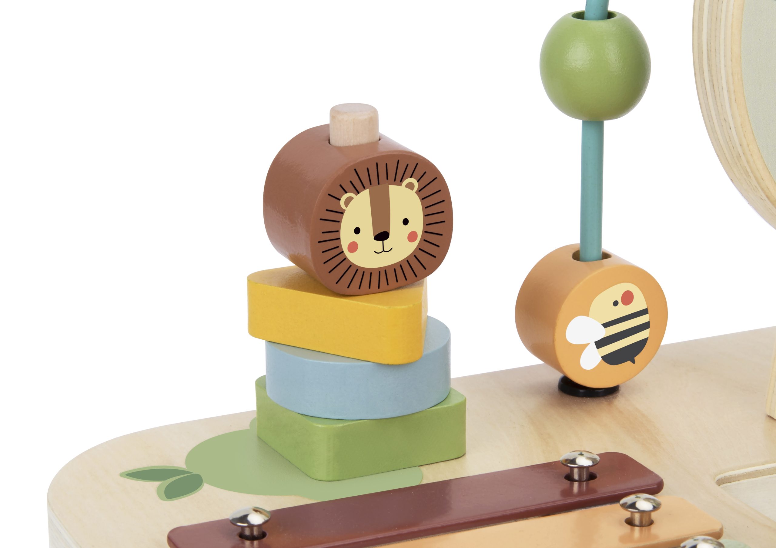 Tooky Toy Дървена активна маса Forest TJ005 - Image 2