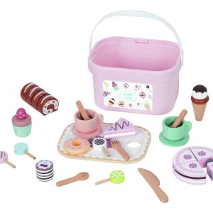 Tooky Toy Дървен сет със сладкиши TJ618