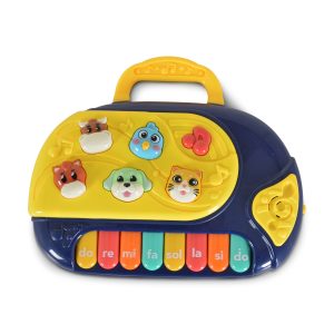 Fivestar Toys Бебешко музикално пиано с животни 794 син