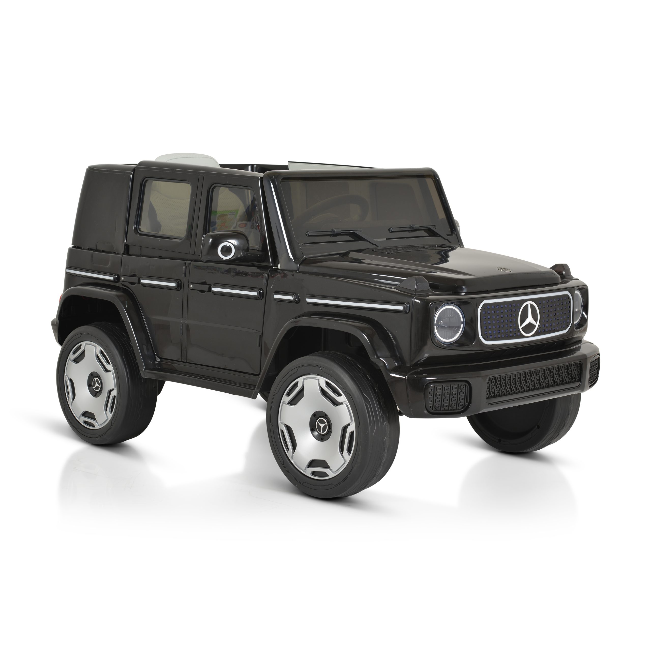 Mercedes Акумулаторен джип Mercedes-Benz EQG черен