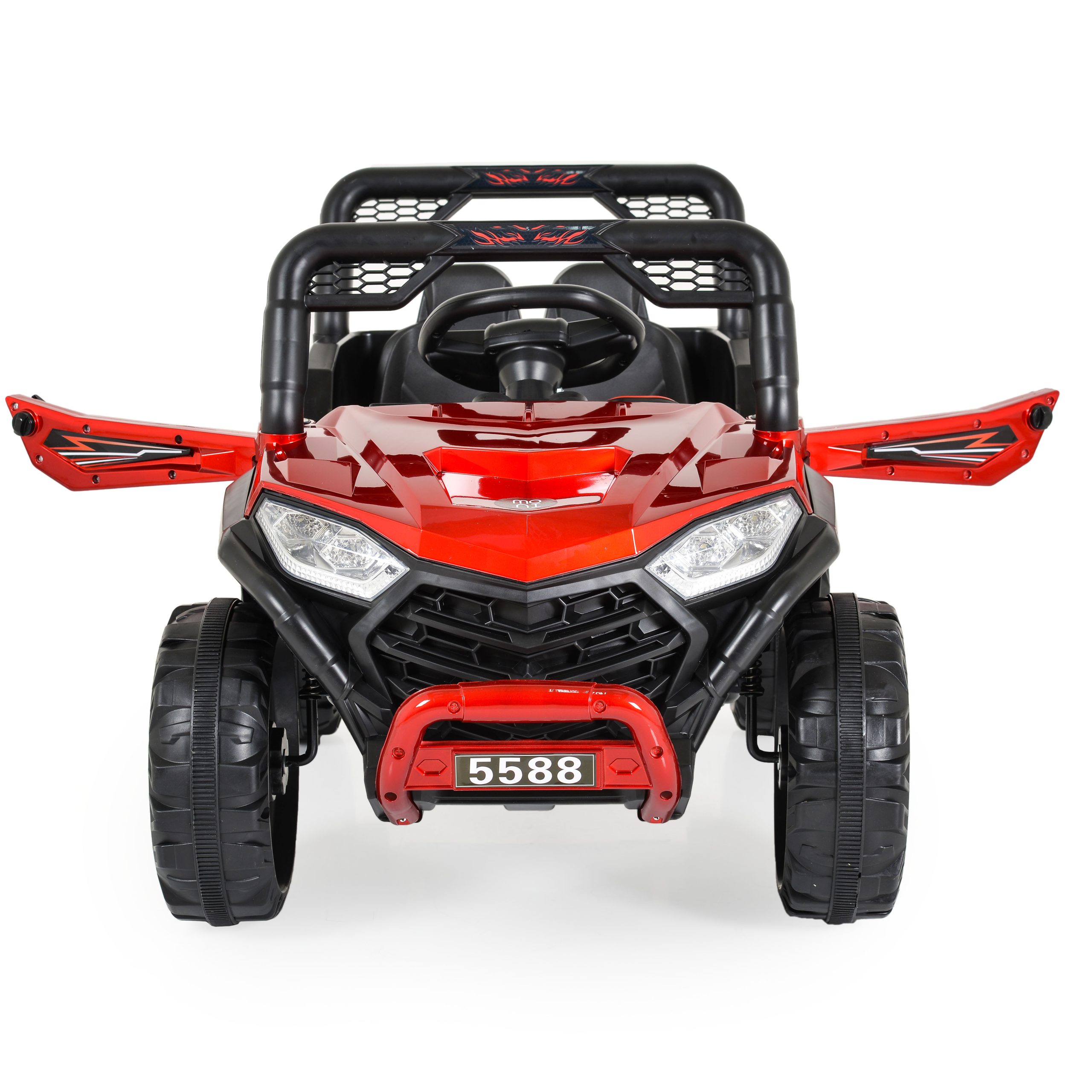 Moni Акумулаторен джип 5588 Fast utv червен металик - Image 3