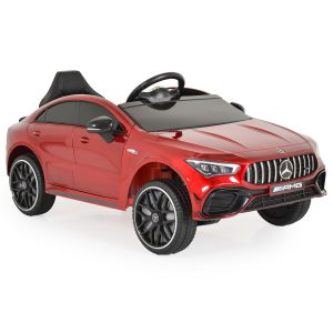 Mercedes Акумулаторна кола Mercedes-AMG CLA 45 червен-металик