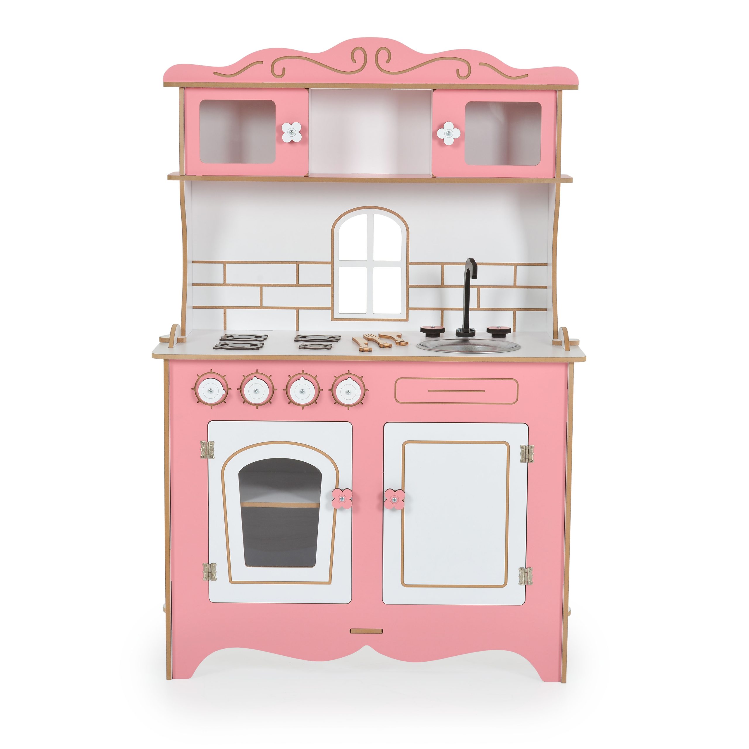 Moni Toys Дървена кухня Rosey - Image 8