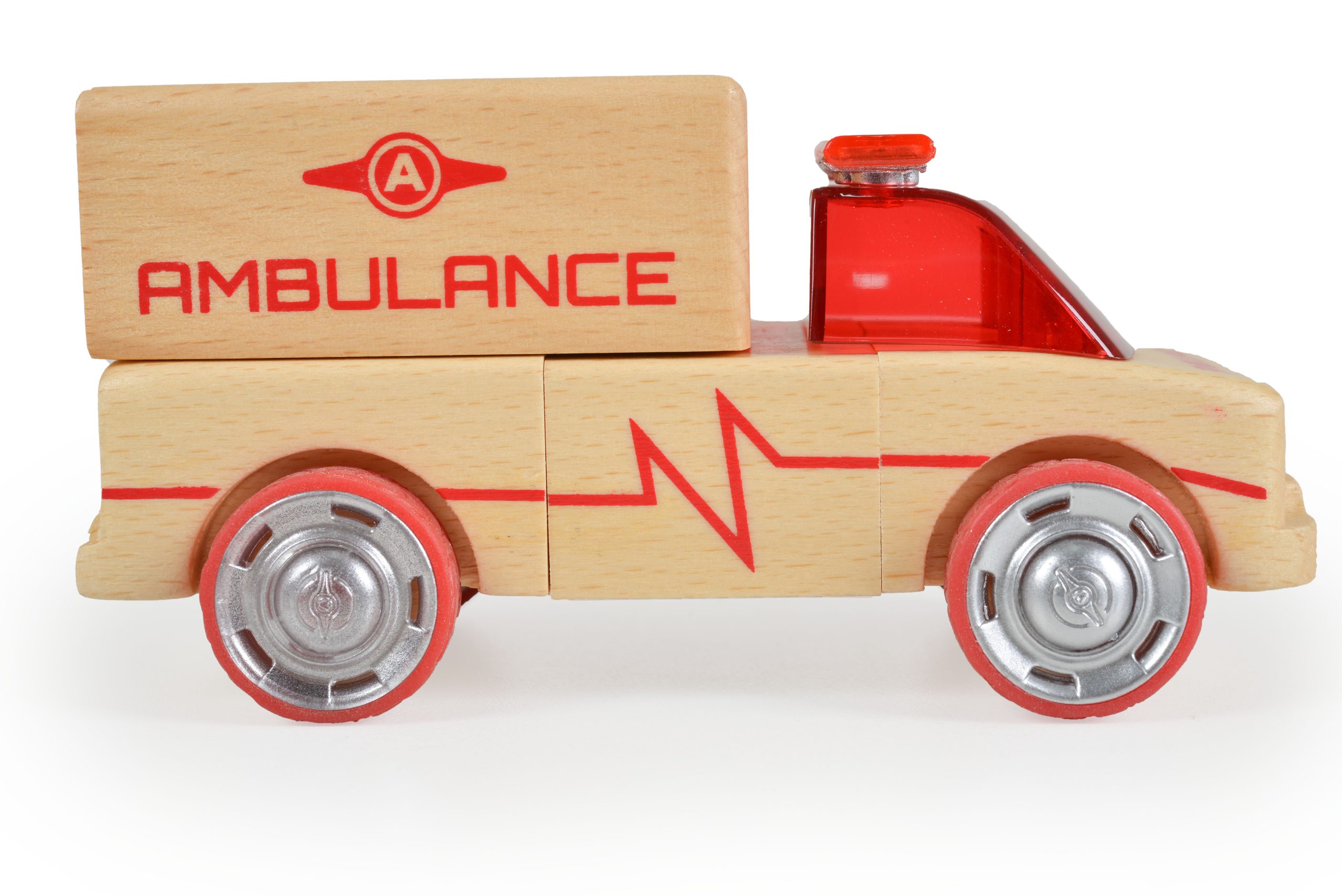 Automoblox Дървени коли Mini 3-Pack rescue vehicles 53106 - Image 7