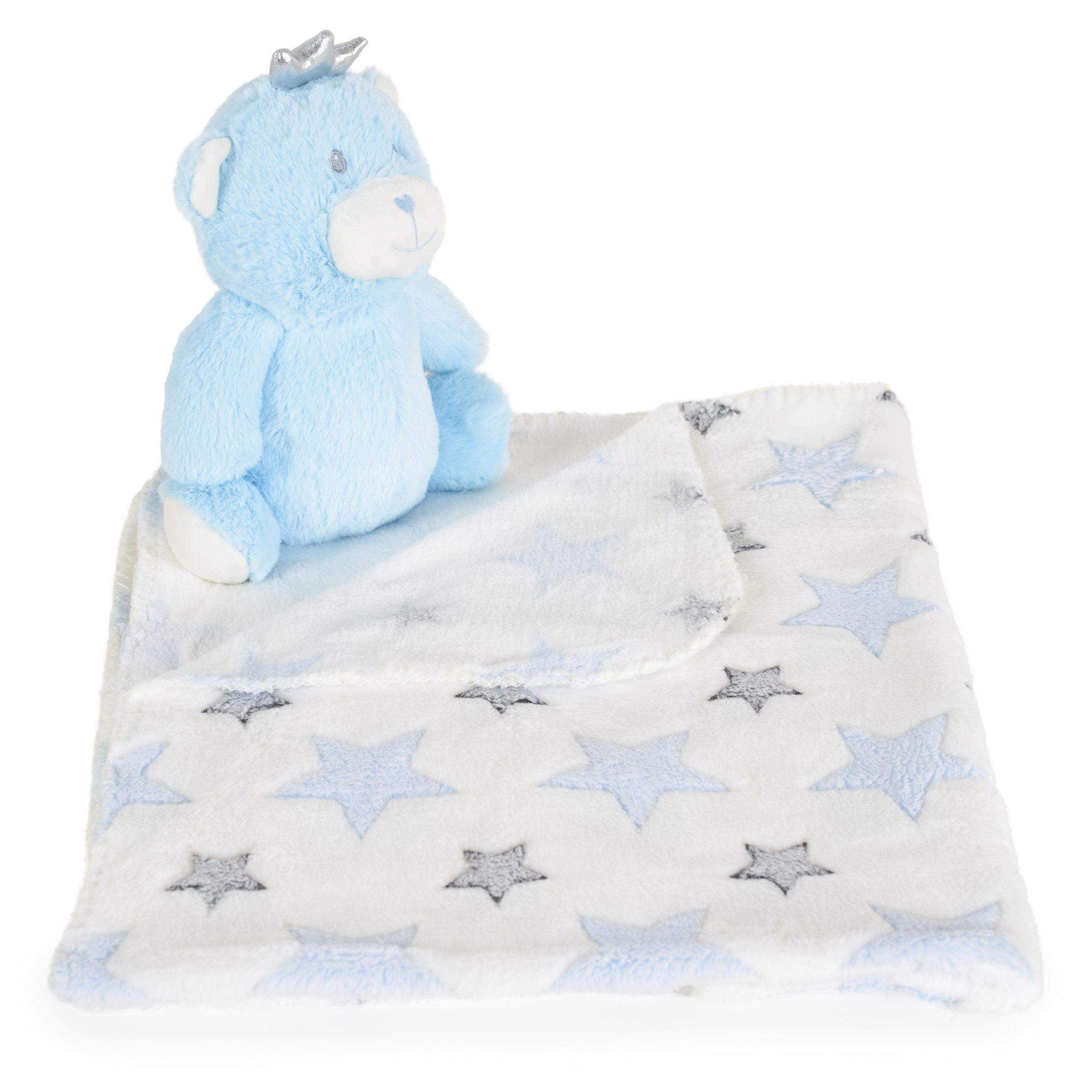 Cangaroo Бебешко одеяло 90/75 cm с играчка Blue Bear - Image 7