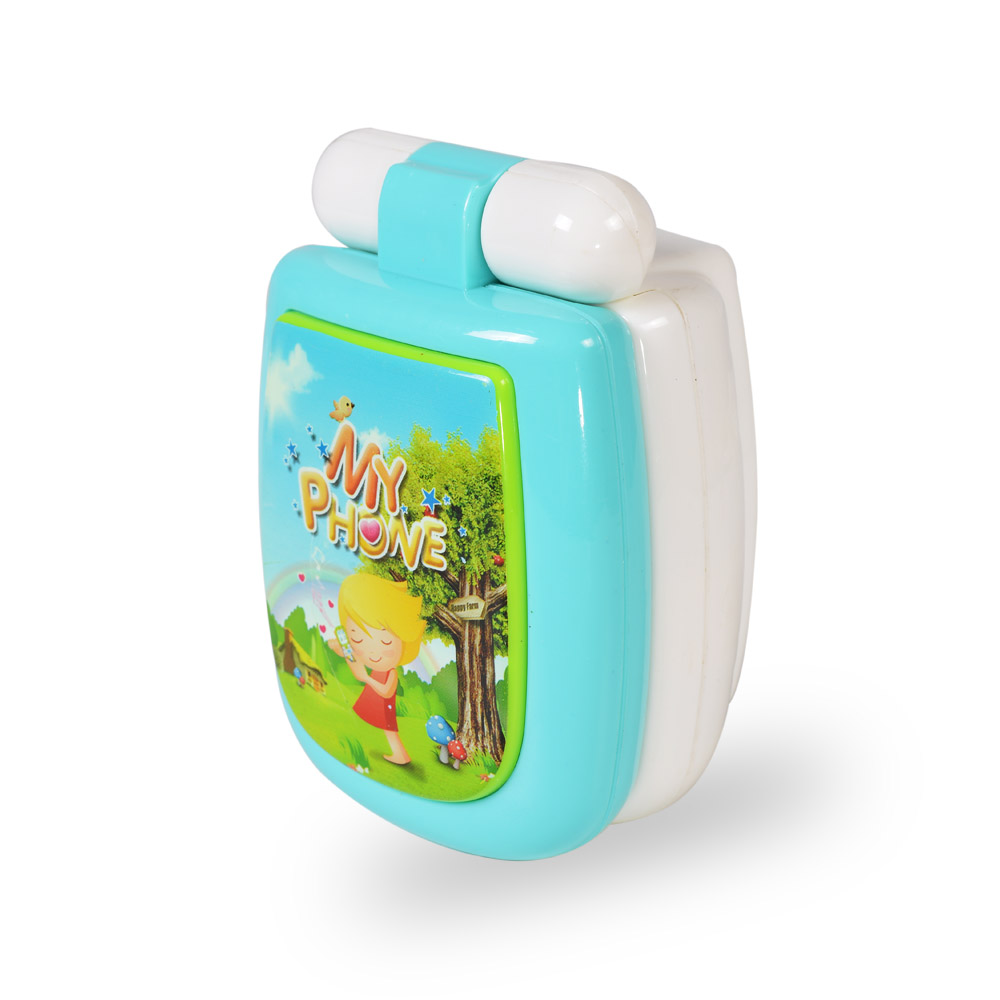 Moni Toys Бебешки музикален телефон с капаче Green K999-95B - Image 5