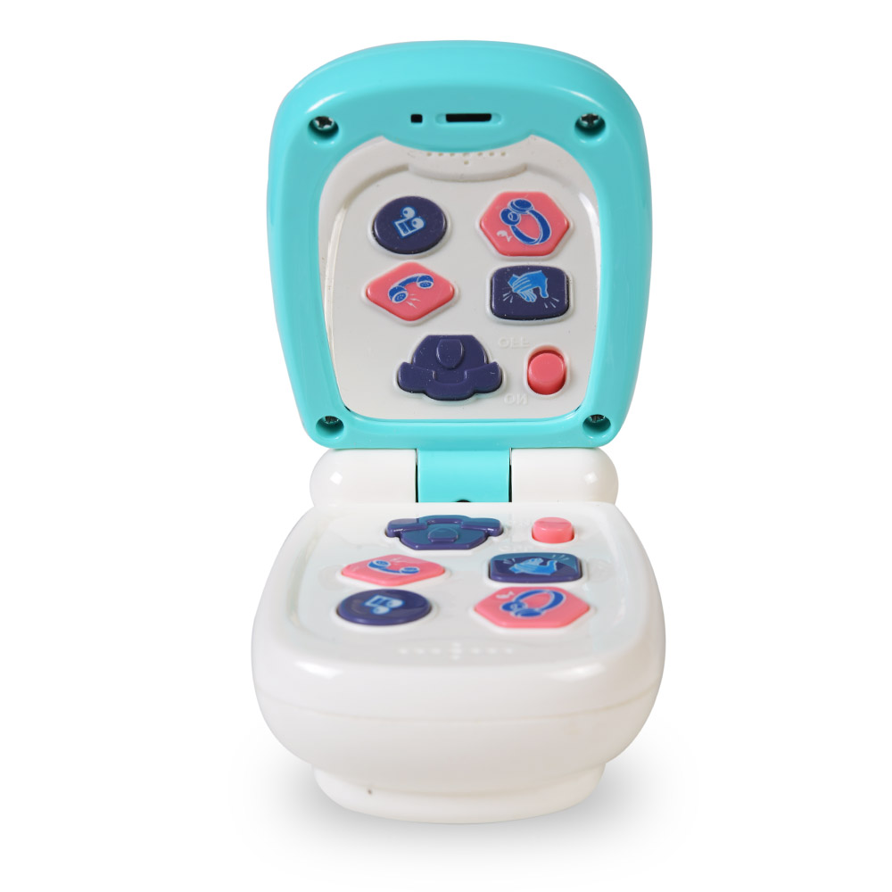 Moni Toys Бебешки музикален телефон с капаче Green K999-95B - Image 7