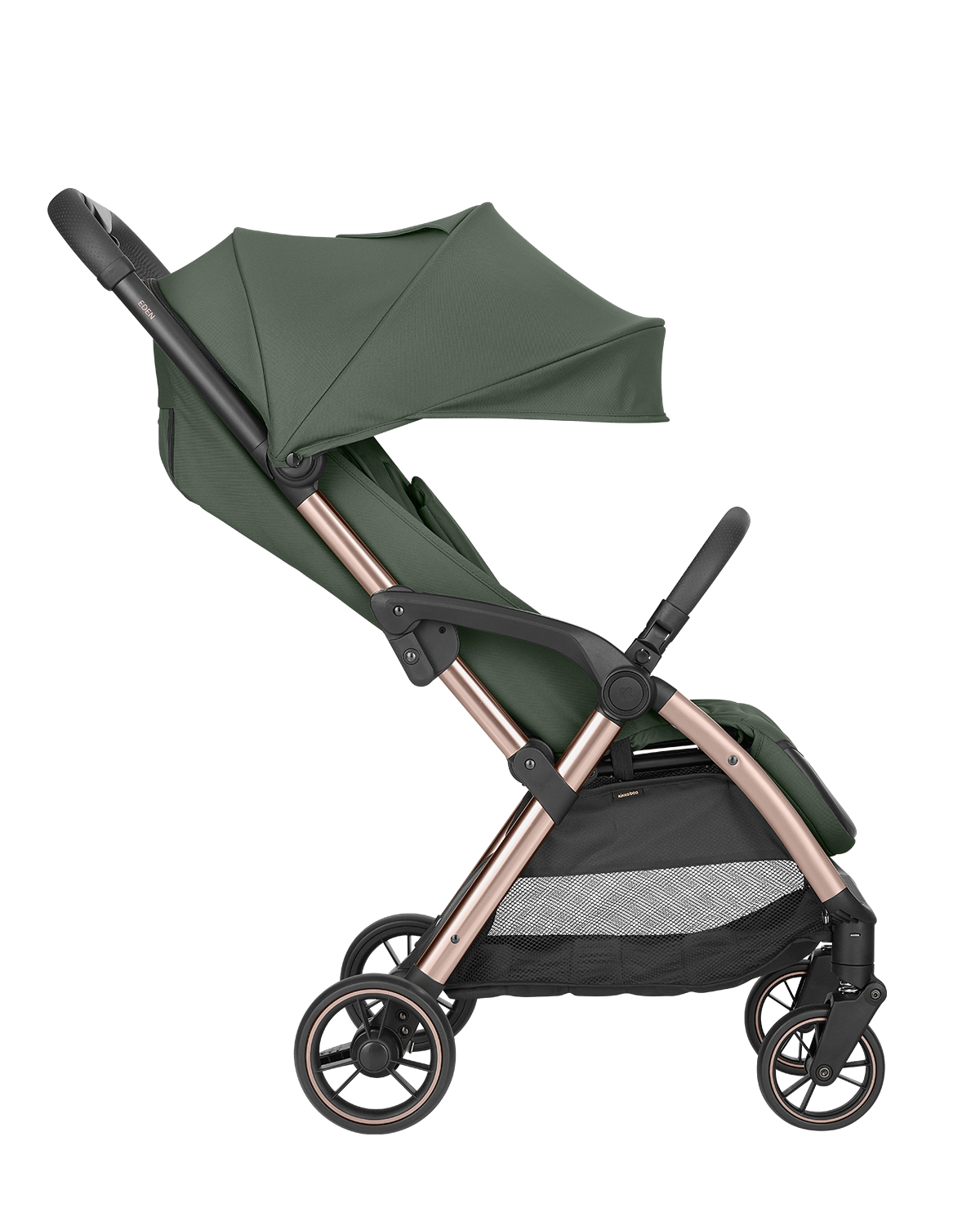 Kikkaboo Лятна количка с автоматично сгъване Eden Army Green 2026 - Image 3