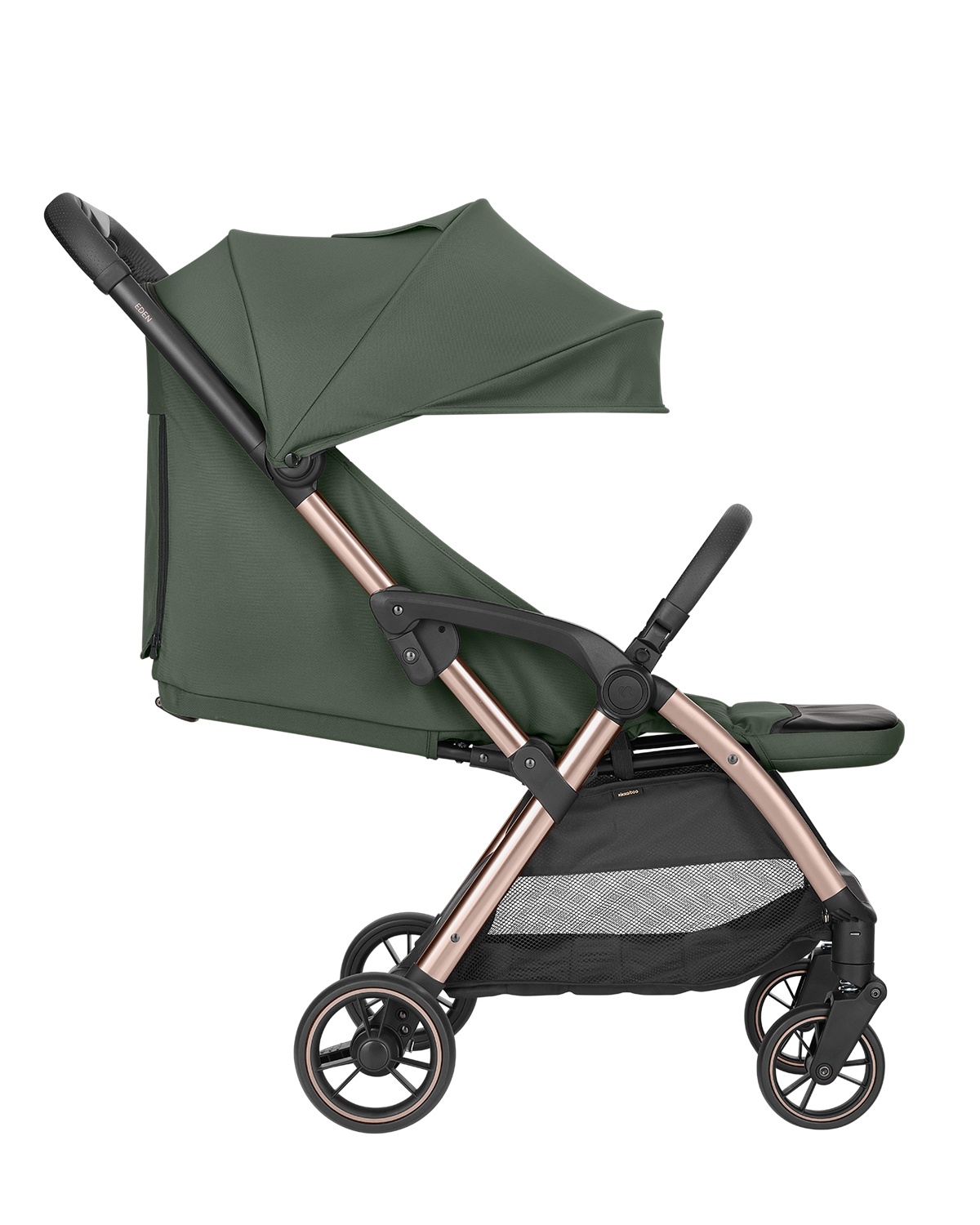 Kikkaboo Лятна количка с автоматично сгъване Eden Army Green 2026 - Image 4