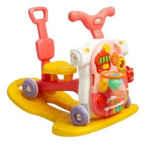 Moni Toys Играчка за прохождане 5в1 Modo pink