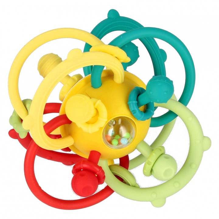 Moni Toys Дрънкалка топка силиконова HLX303A
