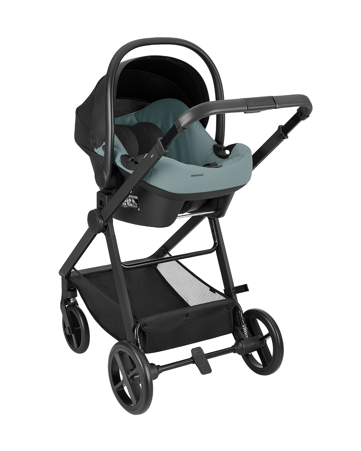 Kikkaboo Комбинирана количка 3в1 с кош за новородено Mia Mint 2026 - Image 23