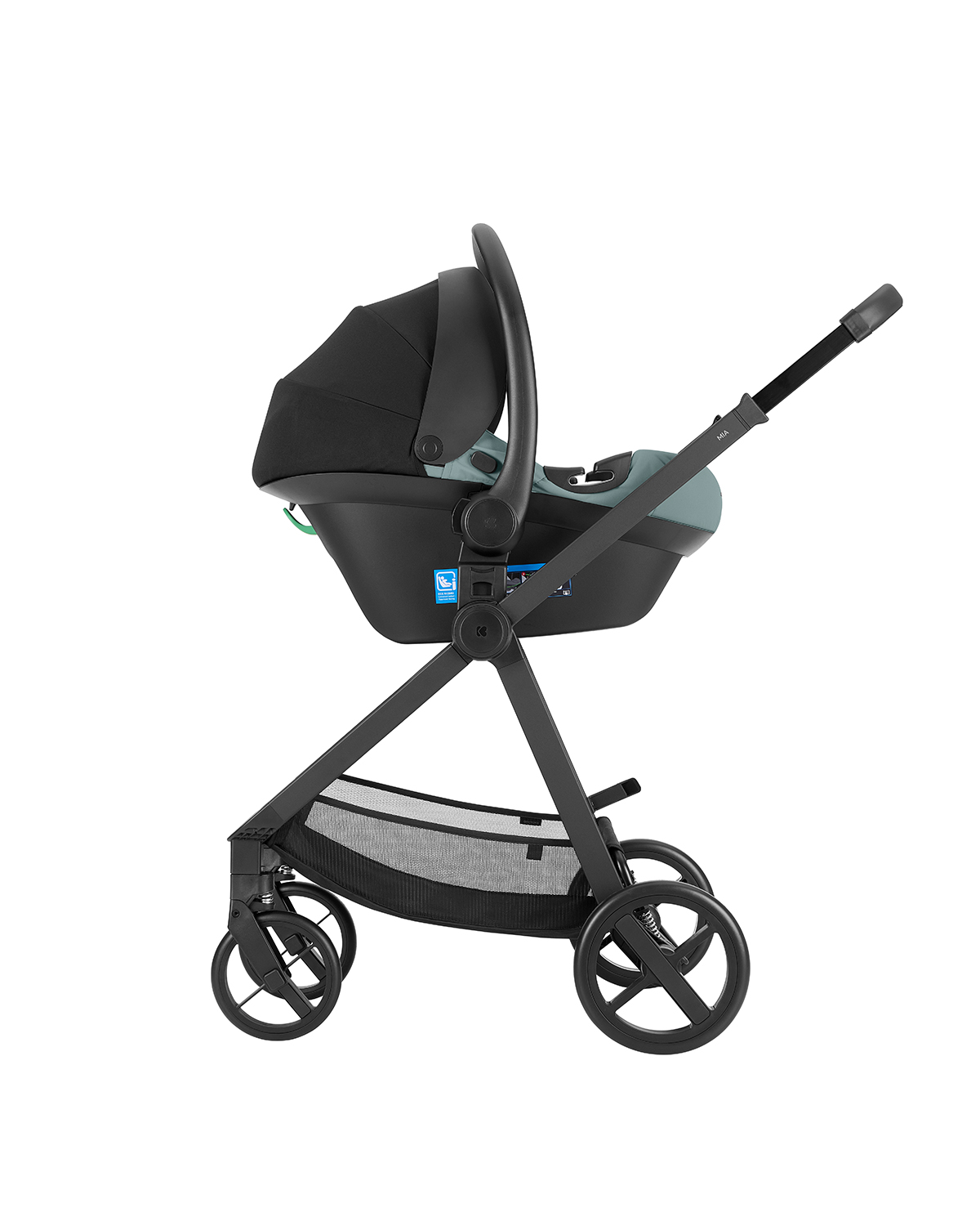 Kikkaboo Комбинирана количка 3в1 с кош за новородено Mia Mint 2026 - Image 21