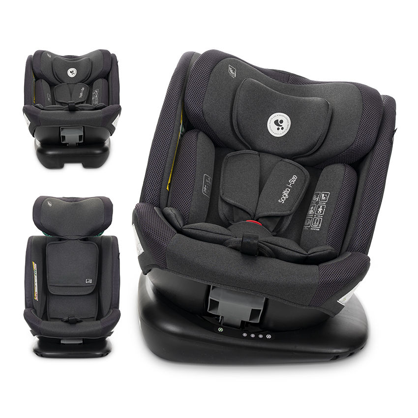 АВТОСТОЛ SAGITTA BLACK i-Size 40-150 CM,360,SPS