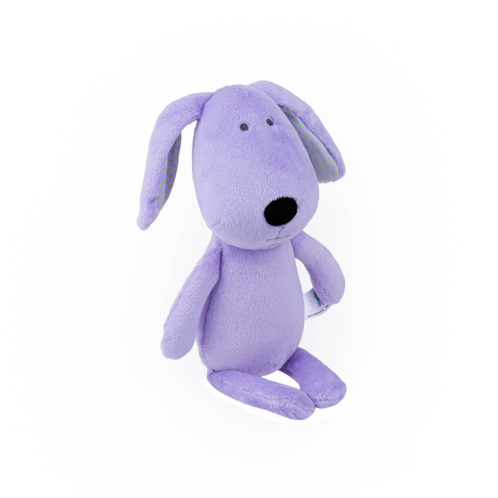 Bali Bazoo Мека играчка За Гушкане Dog 28cm лилав 81992 - Image 6