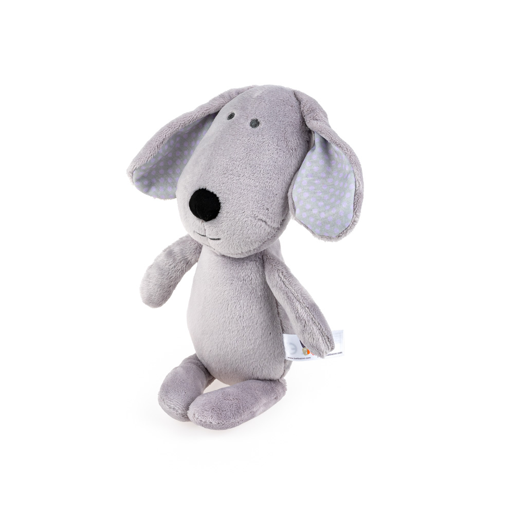 Bali Bazoo Мека играчка За Гушкане Dog 28cm сив 81994 - Image 6