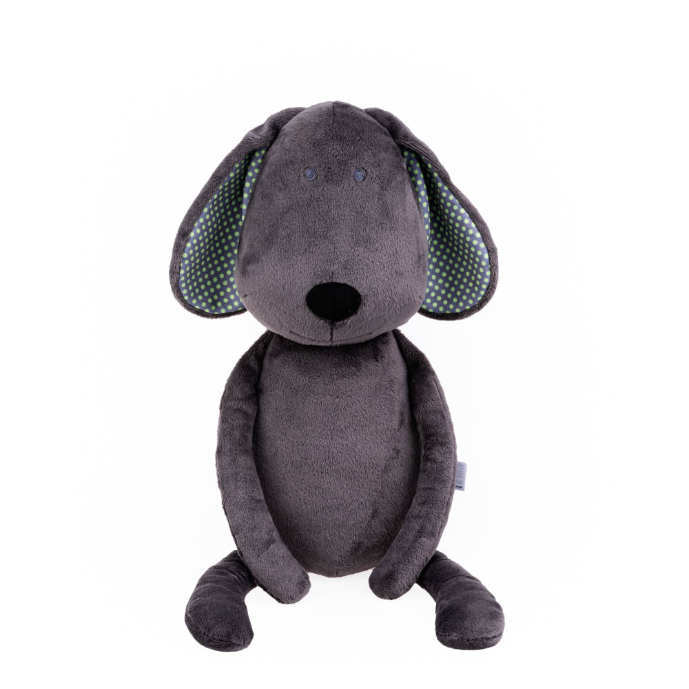 Bali Bazoo Мека играчка За Гушкане Dog 58cm сив 81990 - Image 5