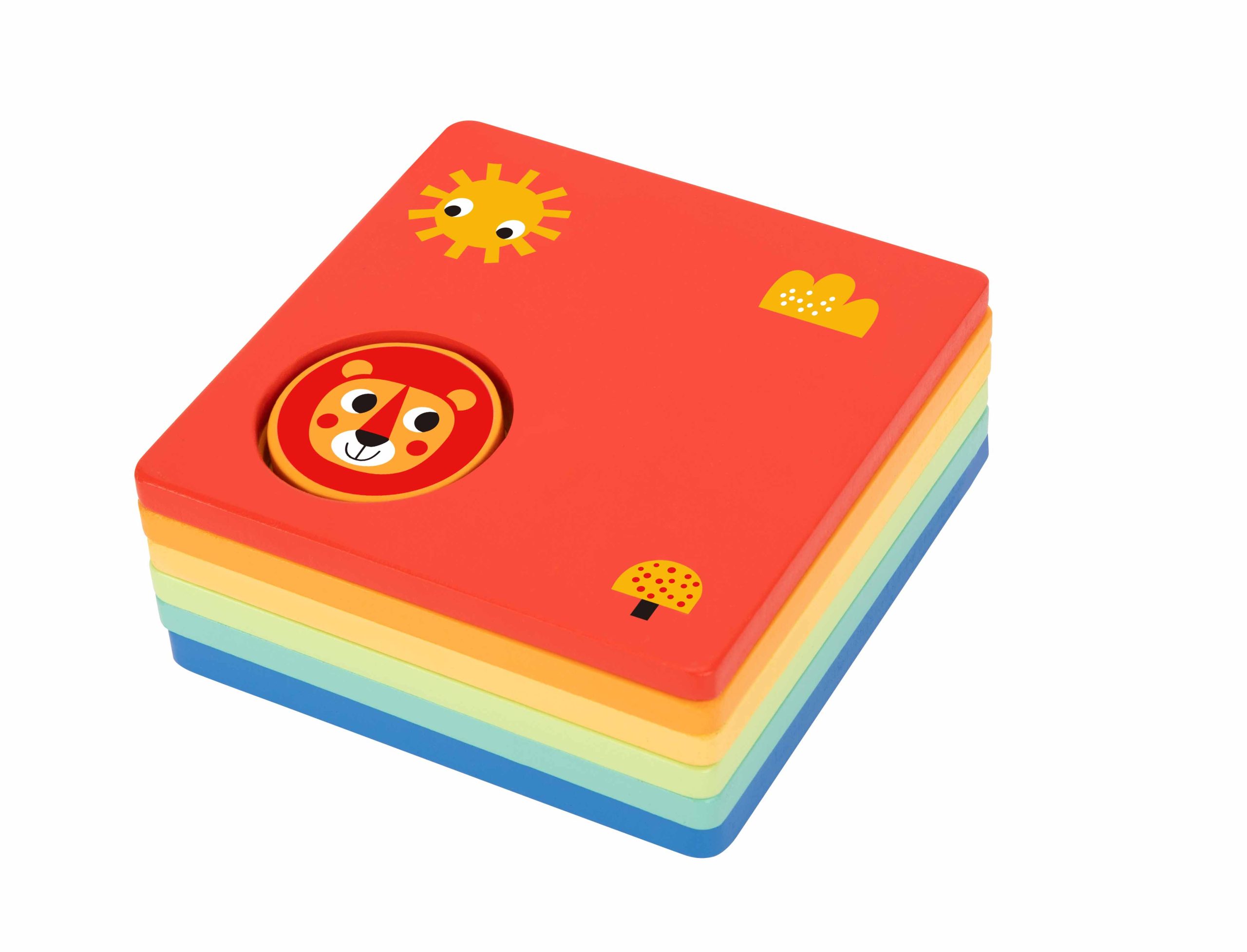Tooky Toy Дървен логически сортер TH958 - Image 3
