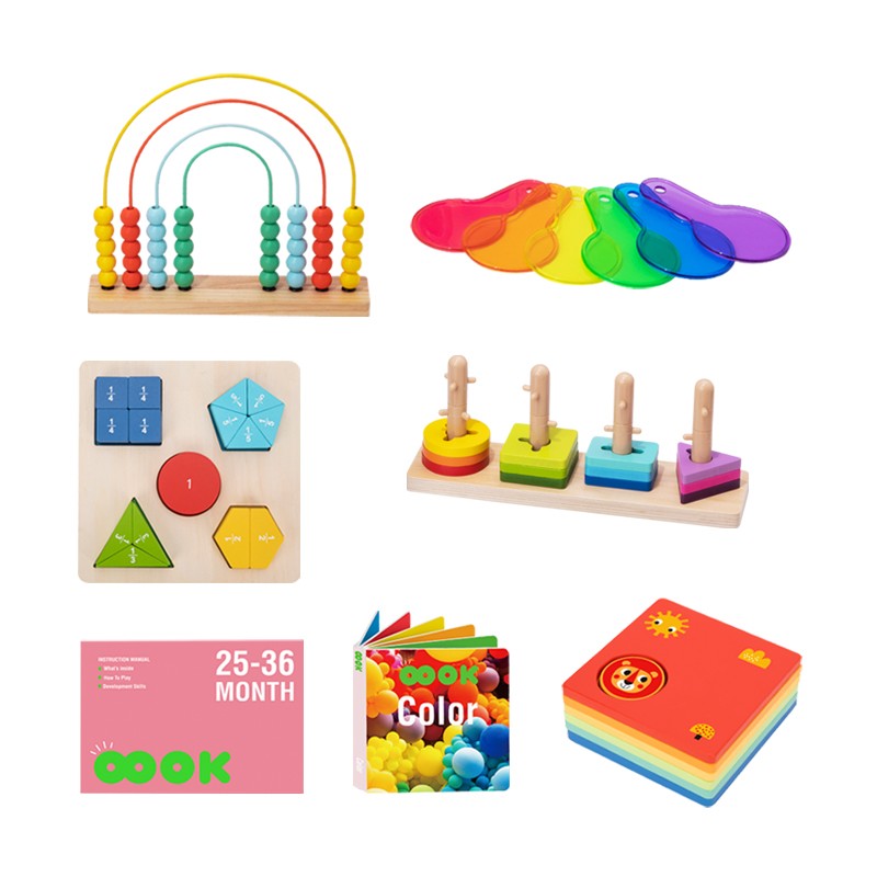 Tooky Toy Монтесори образователен сет TK754-25м+ - Image 5