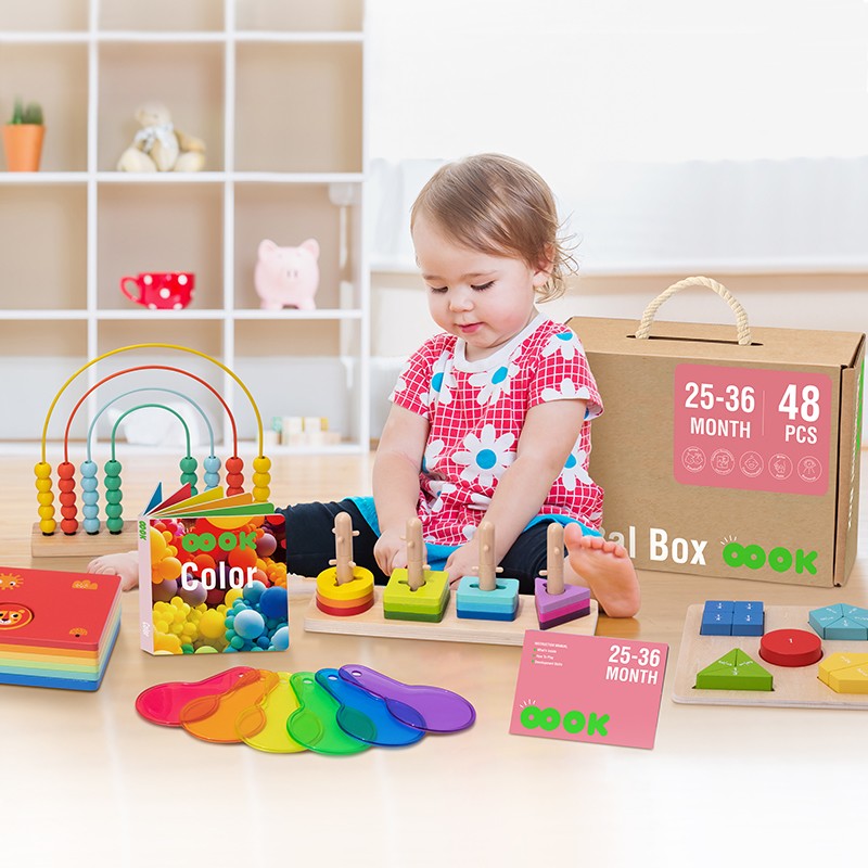 Tooky Toy Монтесори образователен сет TK754-25м+ - Image 6