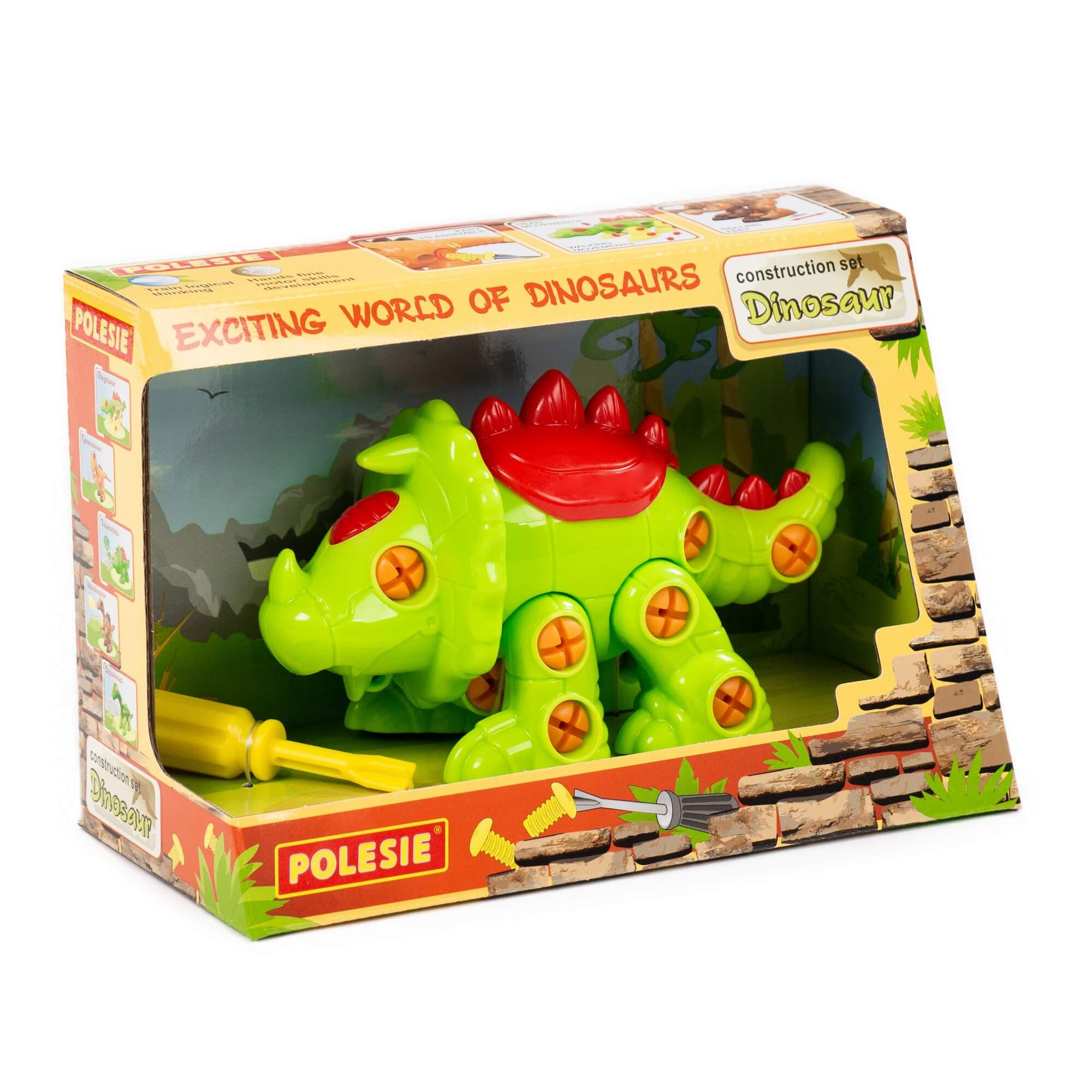 Polesie Toys Конструктор Динозавър Трицератопс 76816 - Image 5