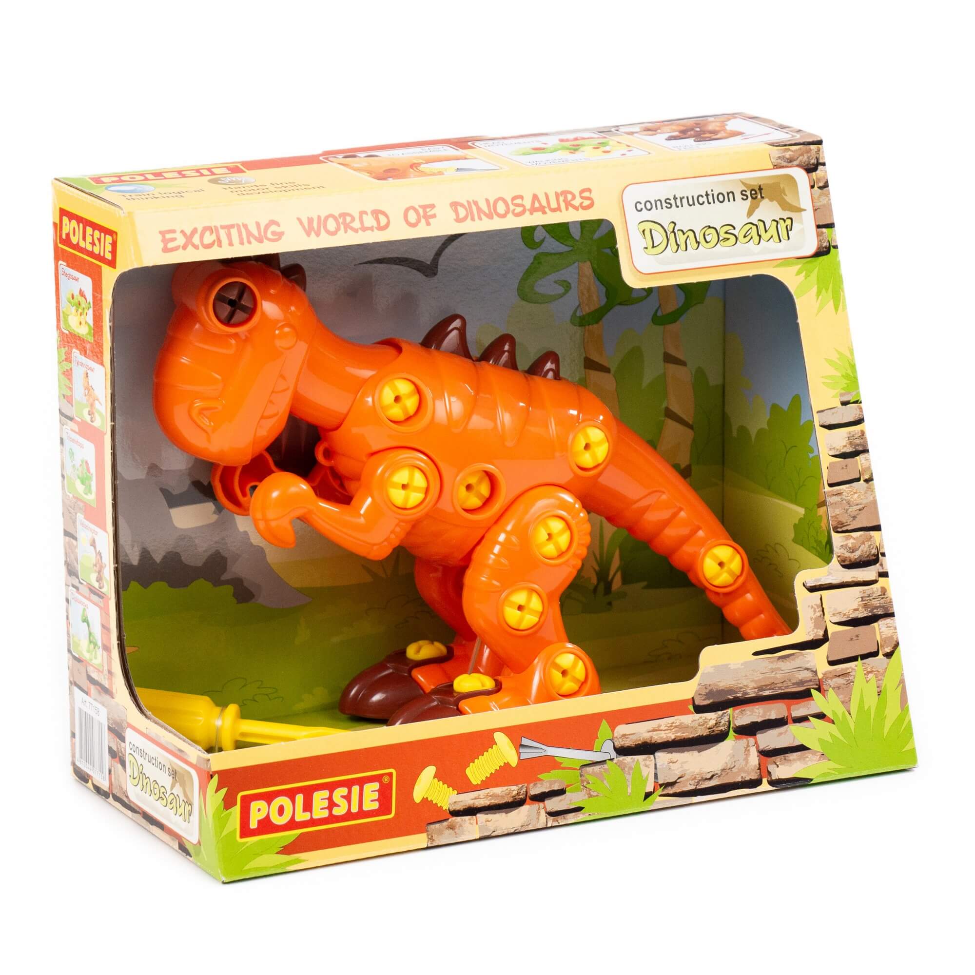 Polesie Toys Конструктор Динозавър Тиранозавър 77158 - Image 4