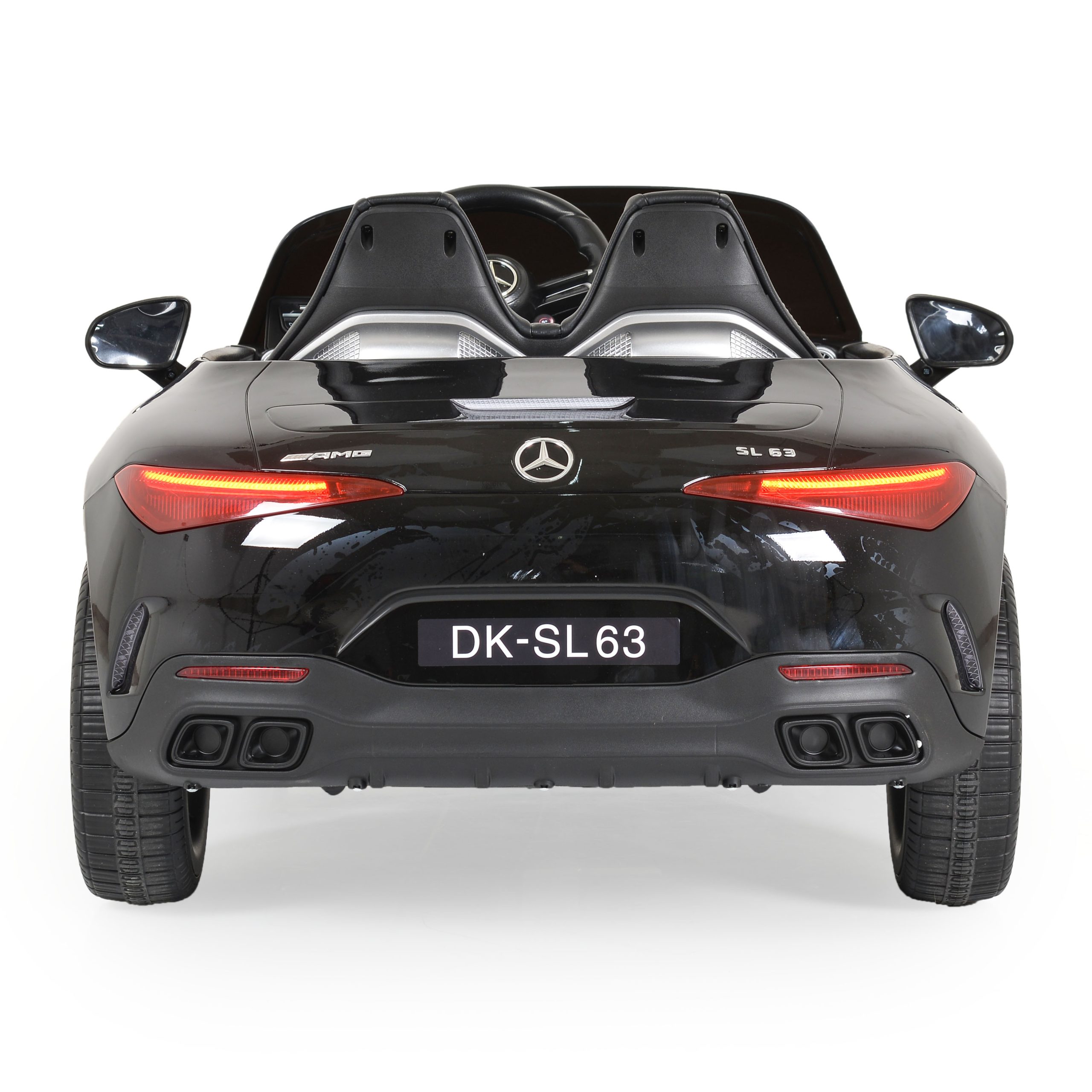 Mercedes Акумулаторна кола Mercedes-Benz DK- SL63 черен - Image 8