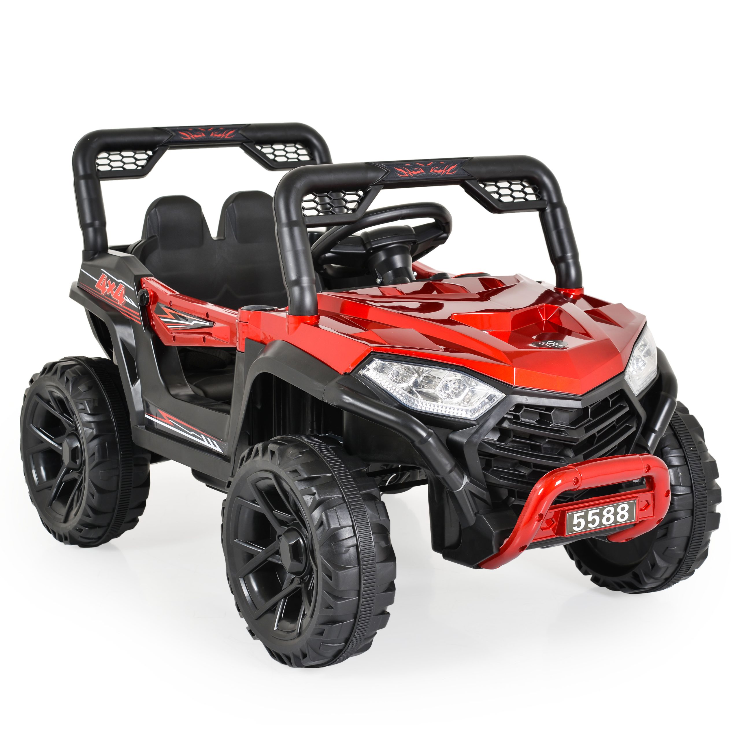 Moni Акумулаторен джип 5588 Fast utv червен металик - Image 5