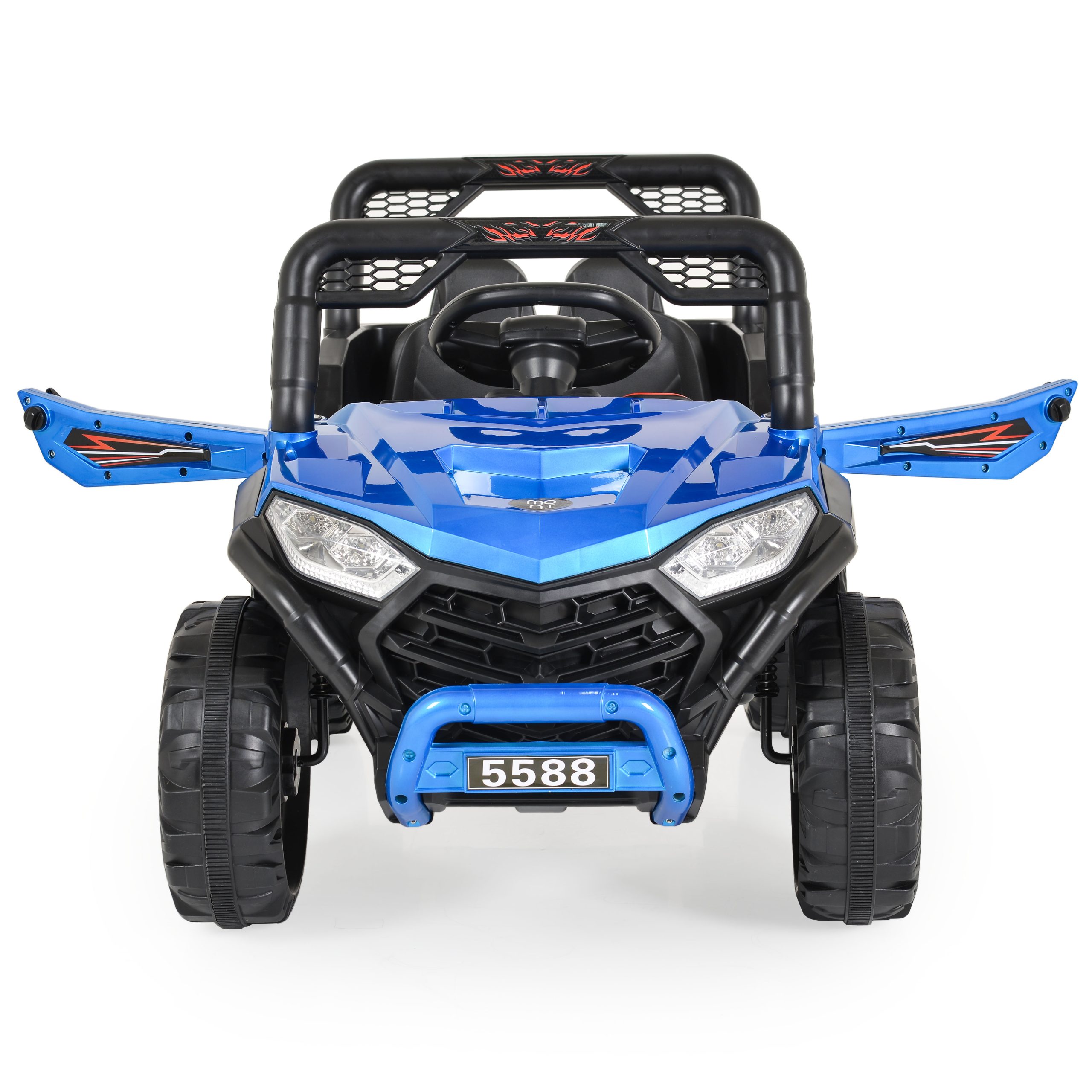 Moni Акумулаторен джип 5588 Fast utv син металик - Image 7
