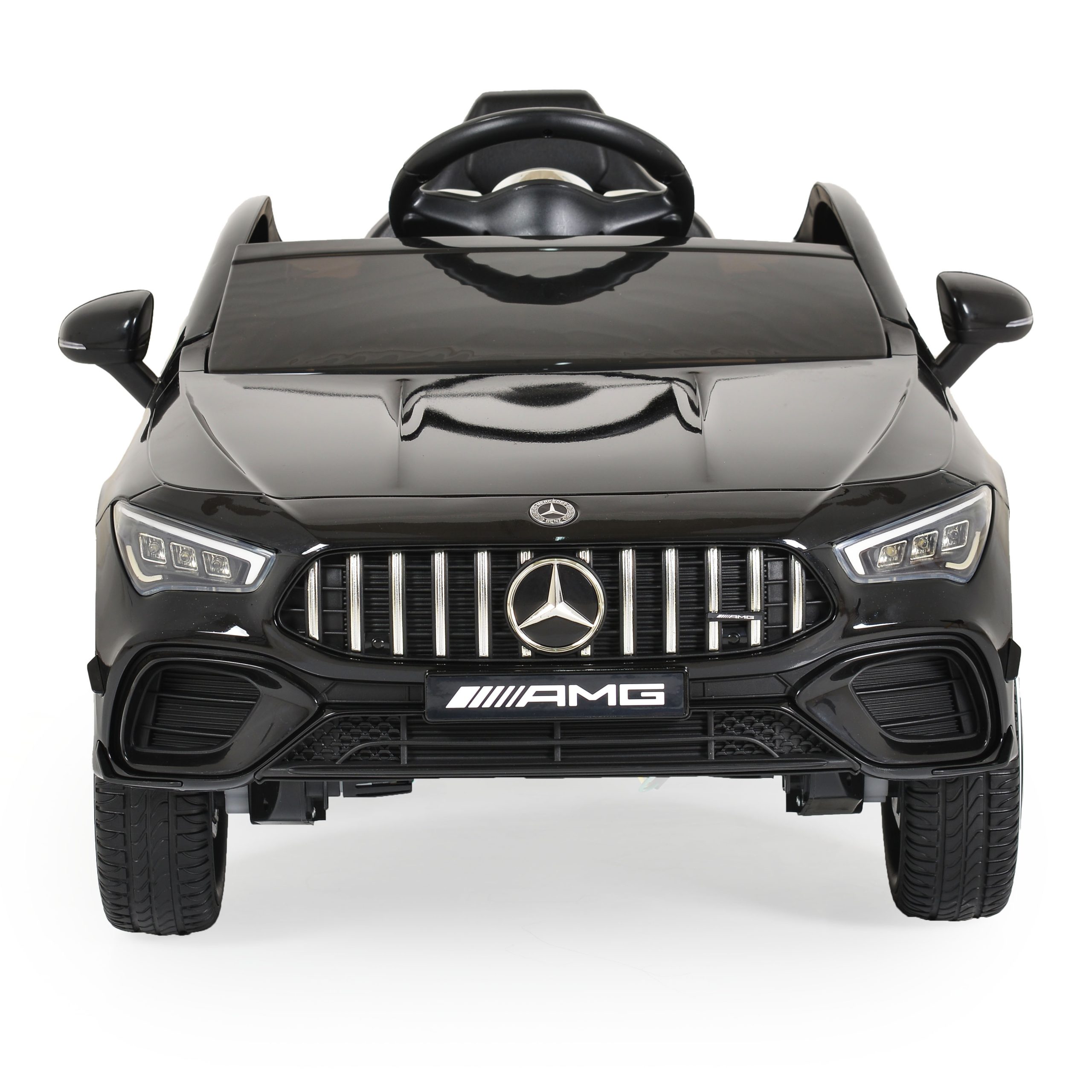 Mercedes Акумулаторна кола Mercedes-AMG CLA 45 черен-металик - Image 6