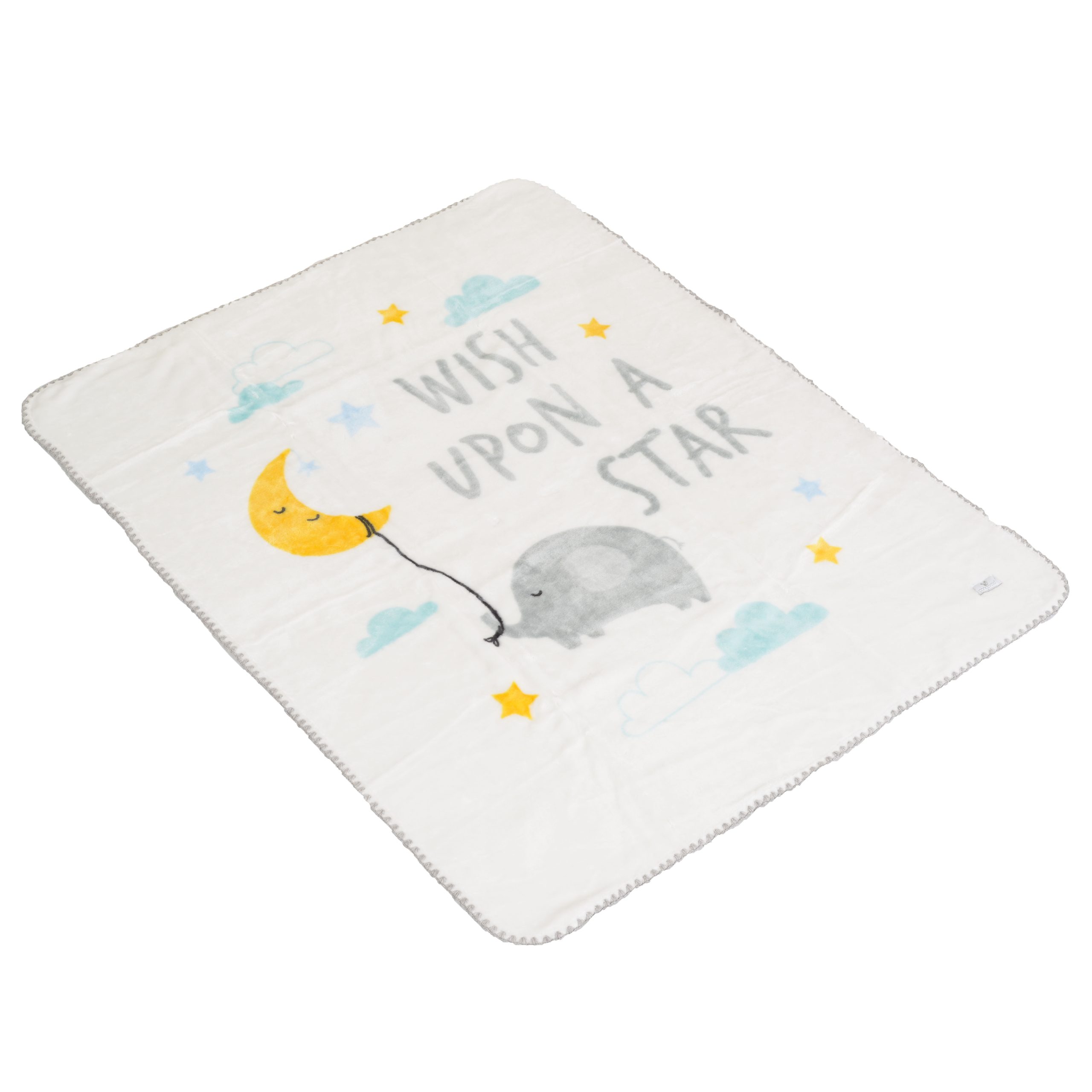 Cangaroo Одеяло 110/140 Softy Wish upon a star бял - Image 5