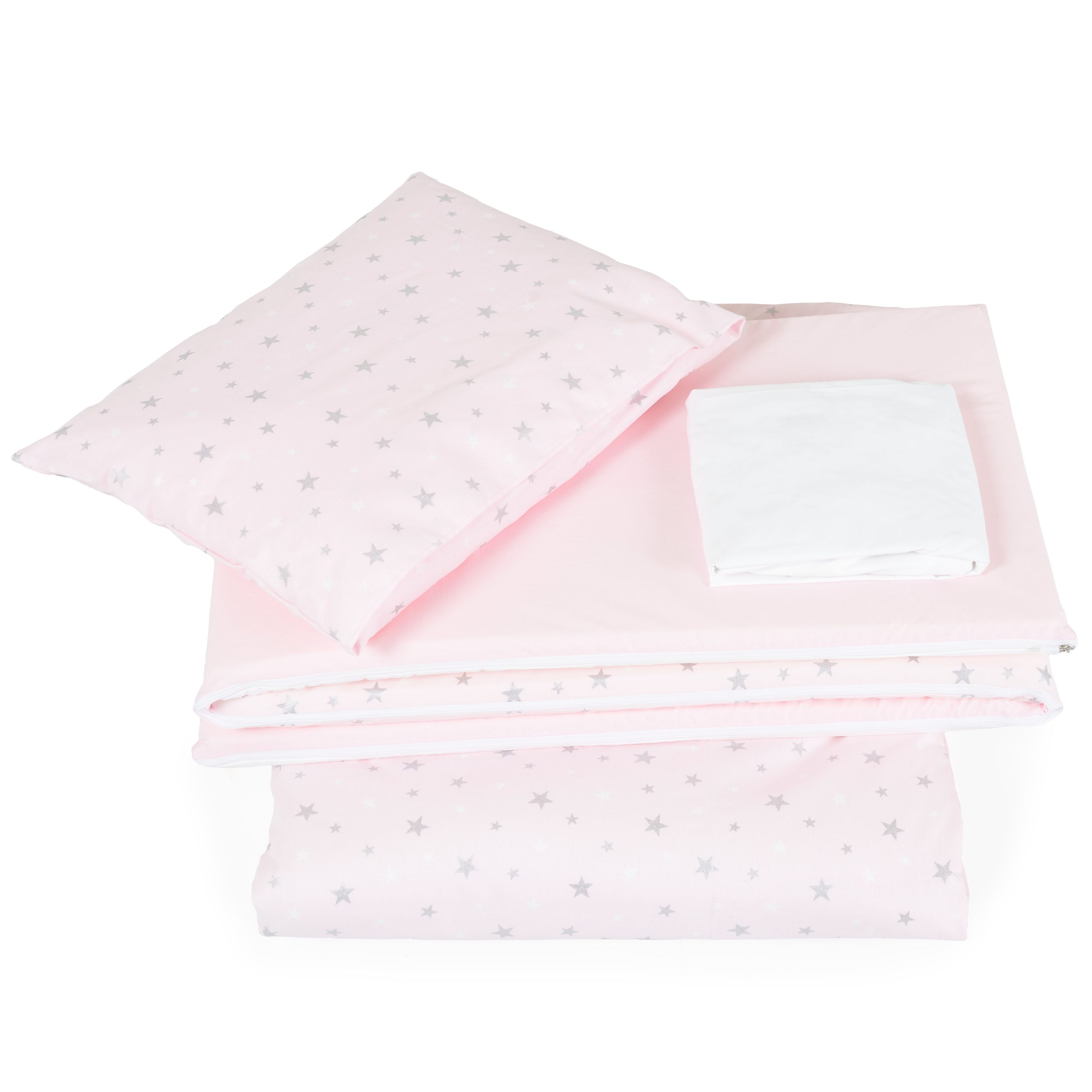 HUGZZZ Спален комплект 6 части 120/60 NOOK Pink stars - Image 7