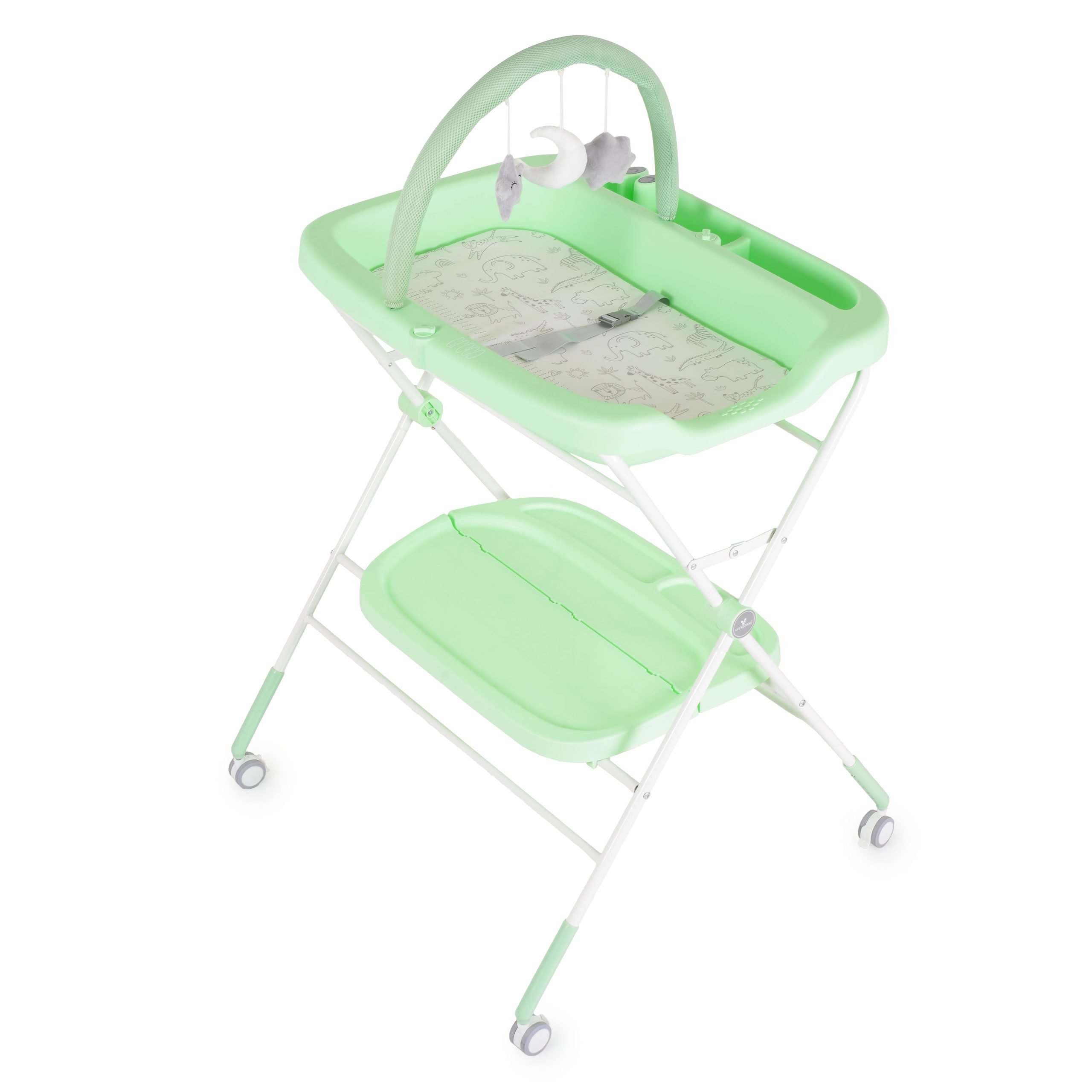 Cangaroo Мултифункционална маса за повиване Croco зелен - Image 8
