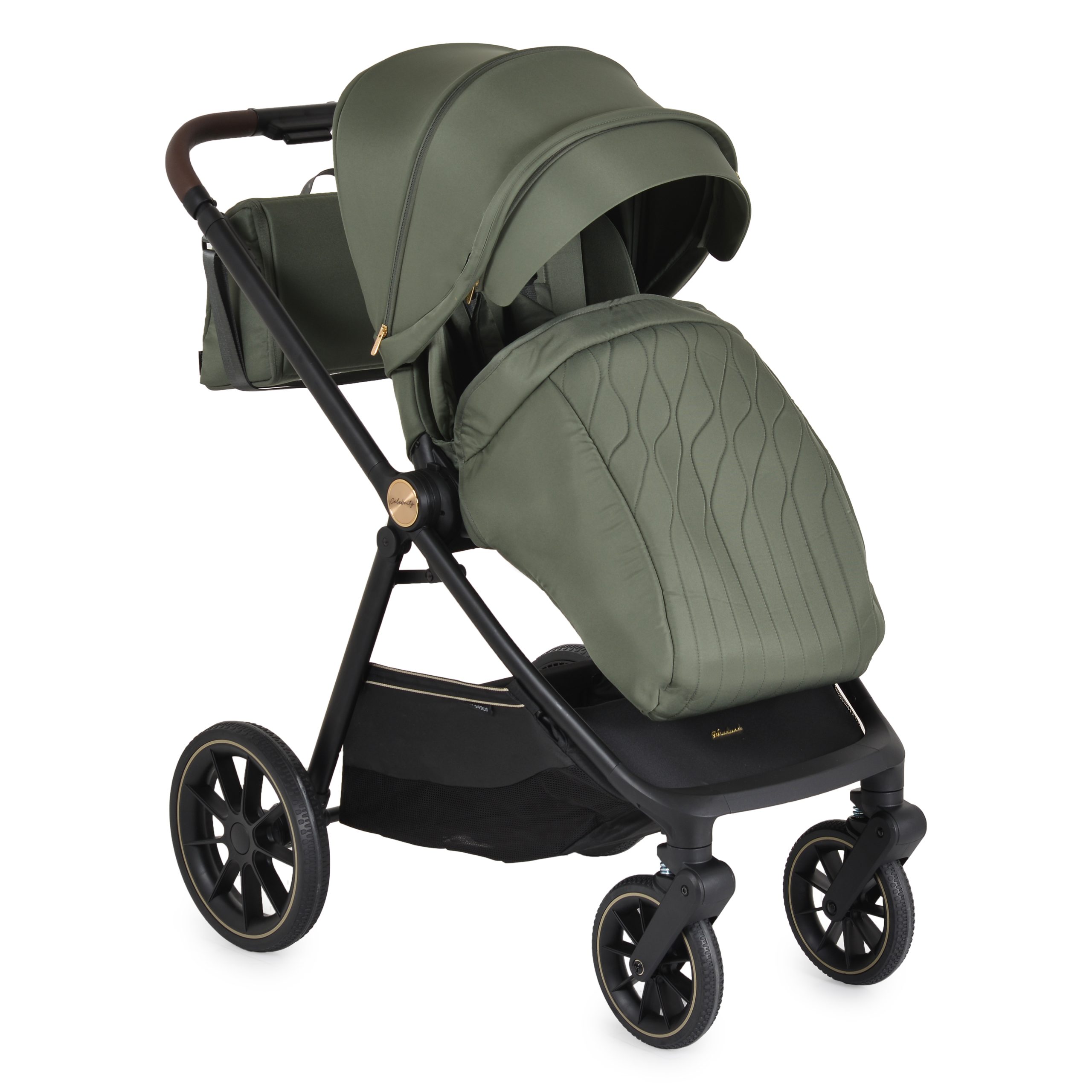 Cangaroo Комбинирана количка 2 в 1 Celebrity Deep-green - Image 5