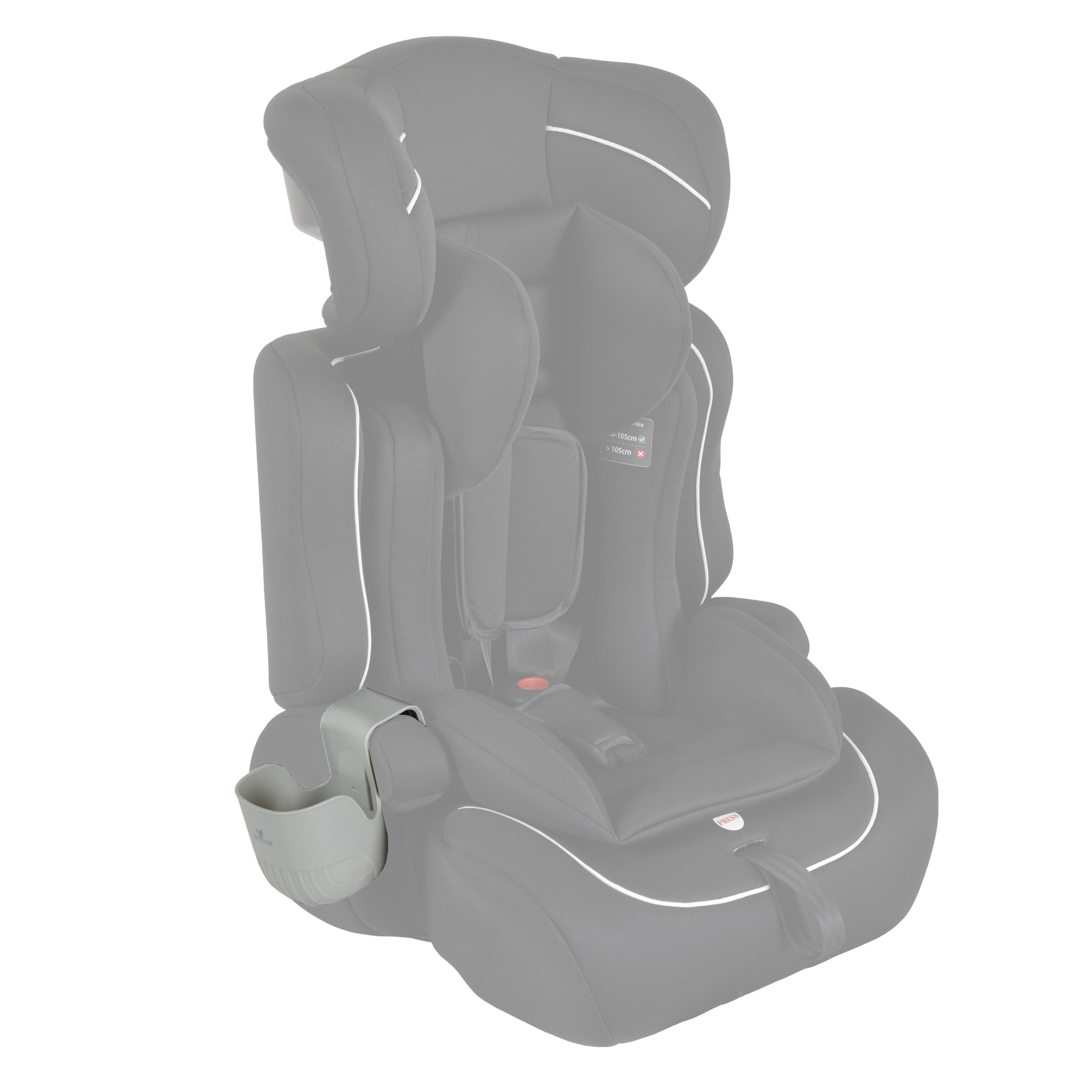 Cangaroo Поставка за чаша за стол за кола Cuppa сив - Image 6