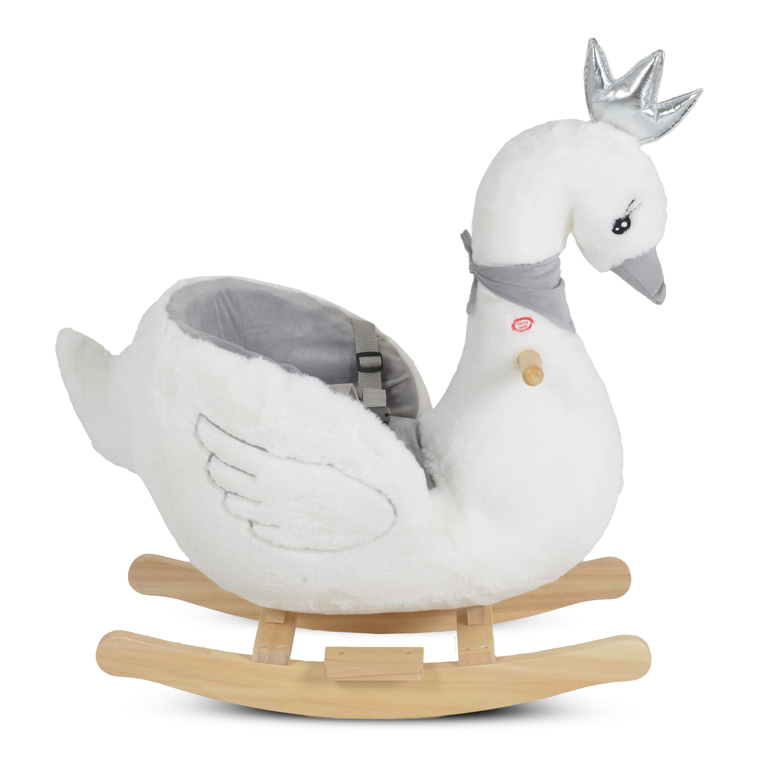 Moni Toys Люлка плюшена Swan - Image 8
