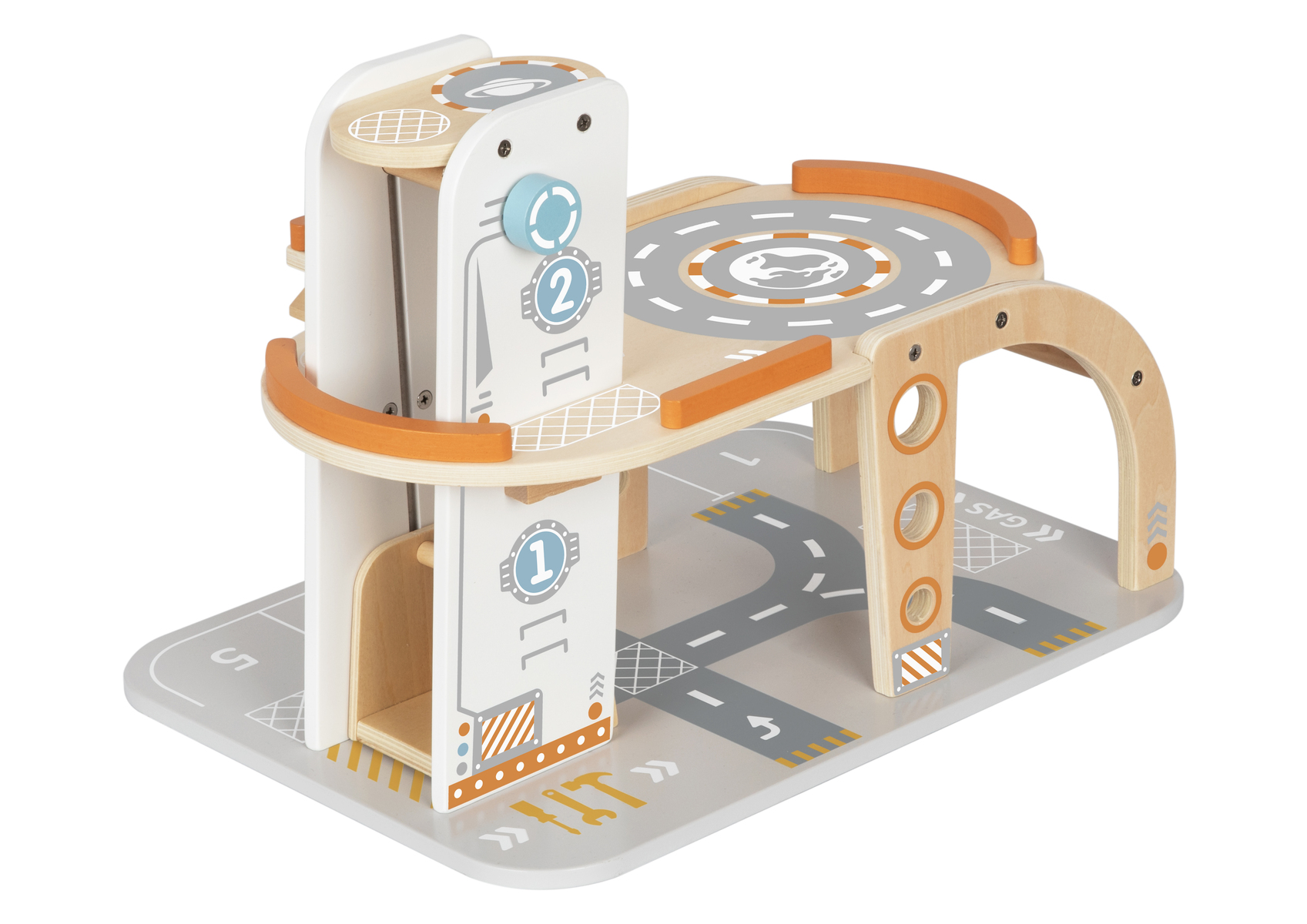 Tooky Toy Дървена писта Space Station TJ903 - Image 7