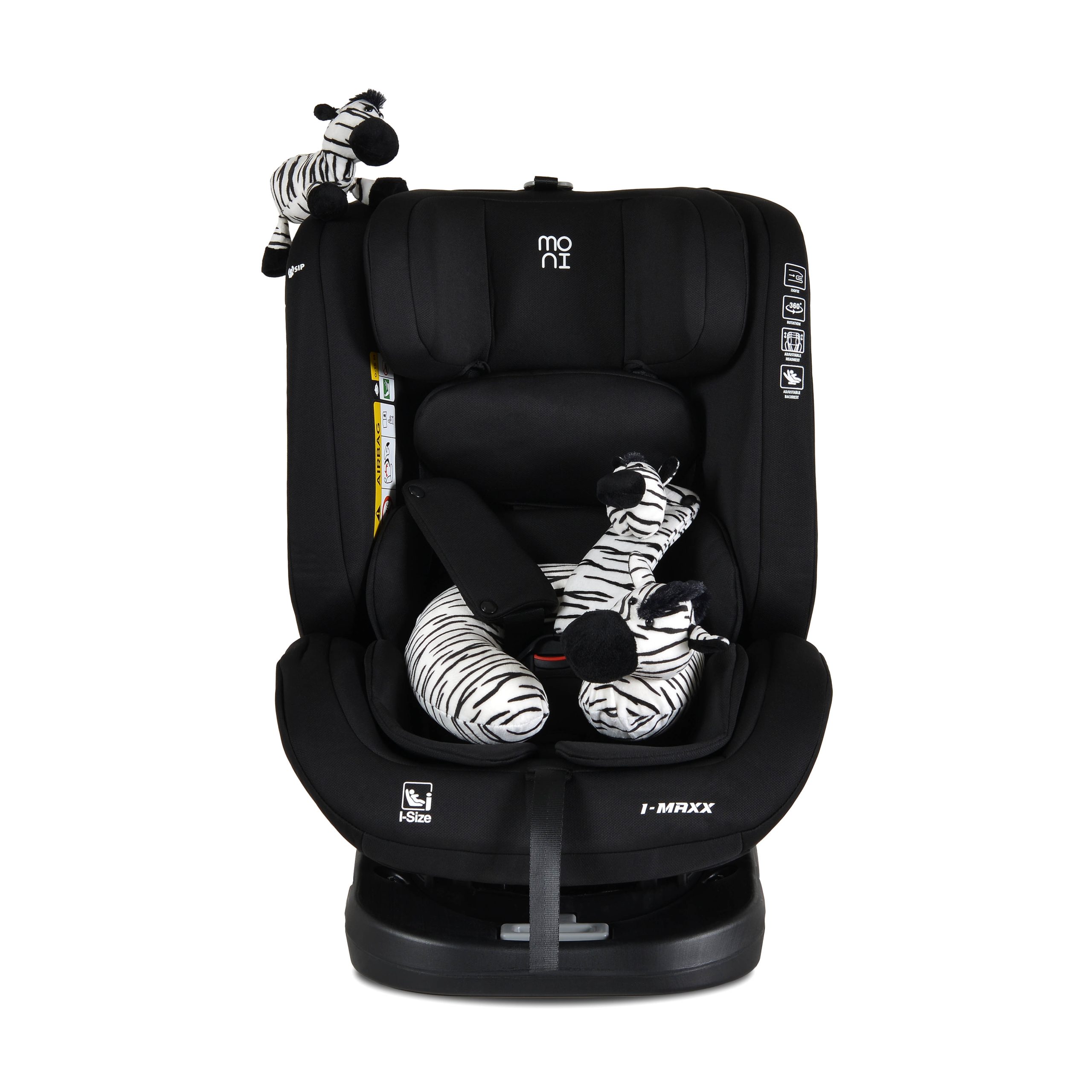Moni Стол за кола i-Maxx 40-150см Midnight-black - Image 7