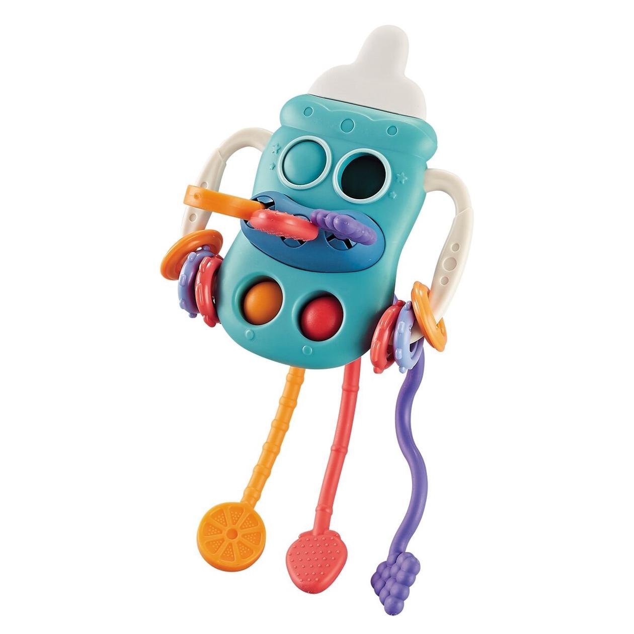 Bibi-Inn Бебешка сензорна играчка Baby bottle blue - Image 5