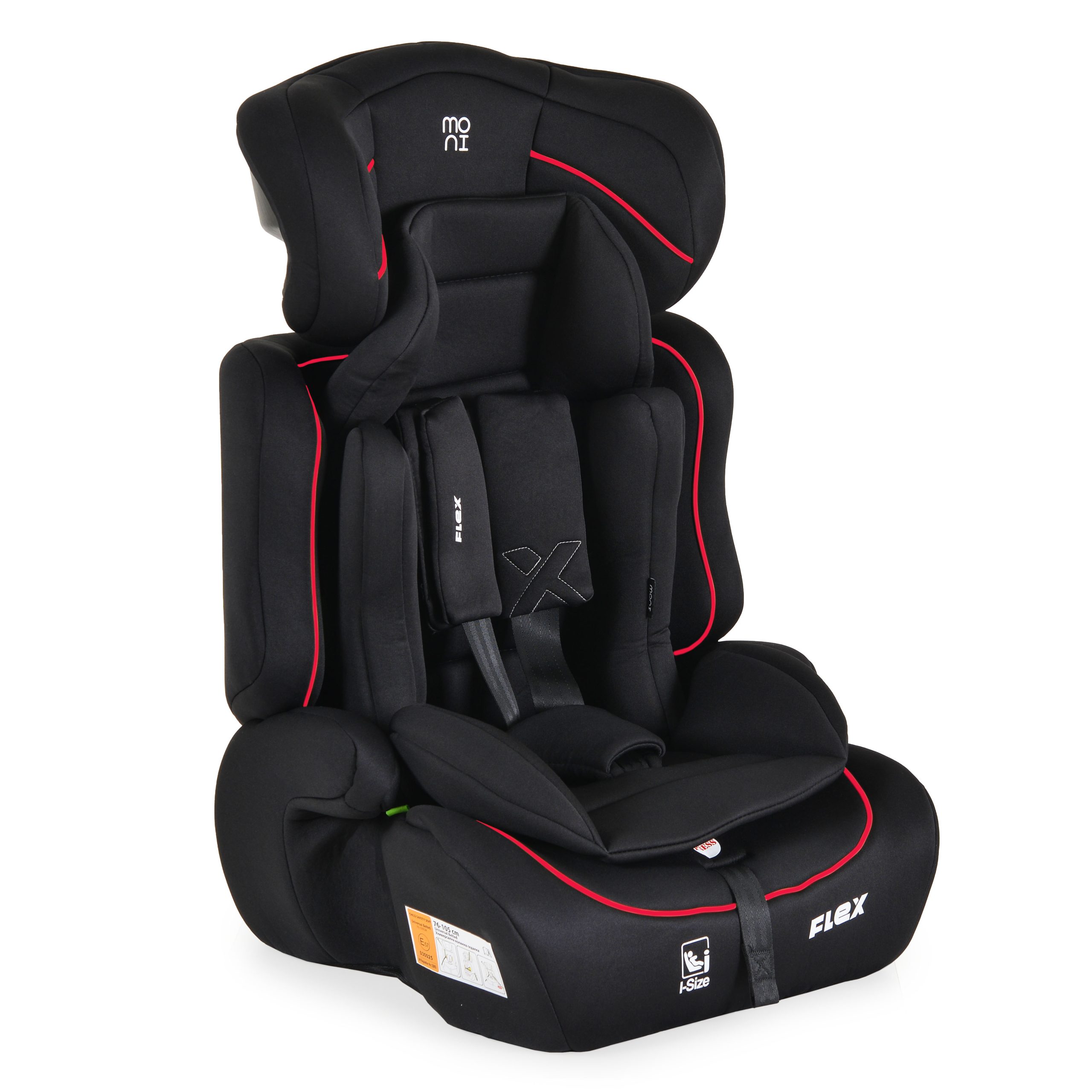 Moni Стол за кола Flex 76-150см червен - Image 5