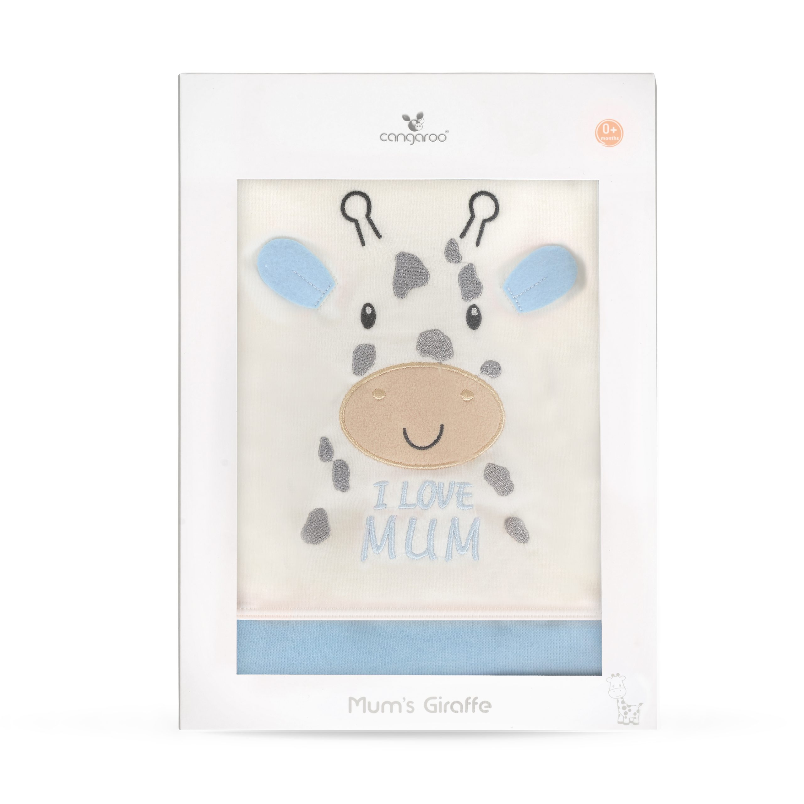Cangaroo Одеяло 90/100 см Mum`s Giraffe син - Image 4