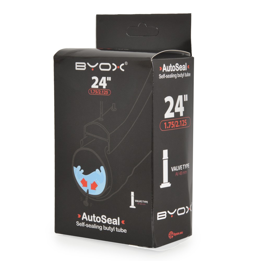 Byox Вело вътрешна BYOX AutoSeal 24 х1.75/2.125 48мм - Image 5