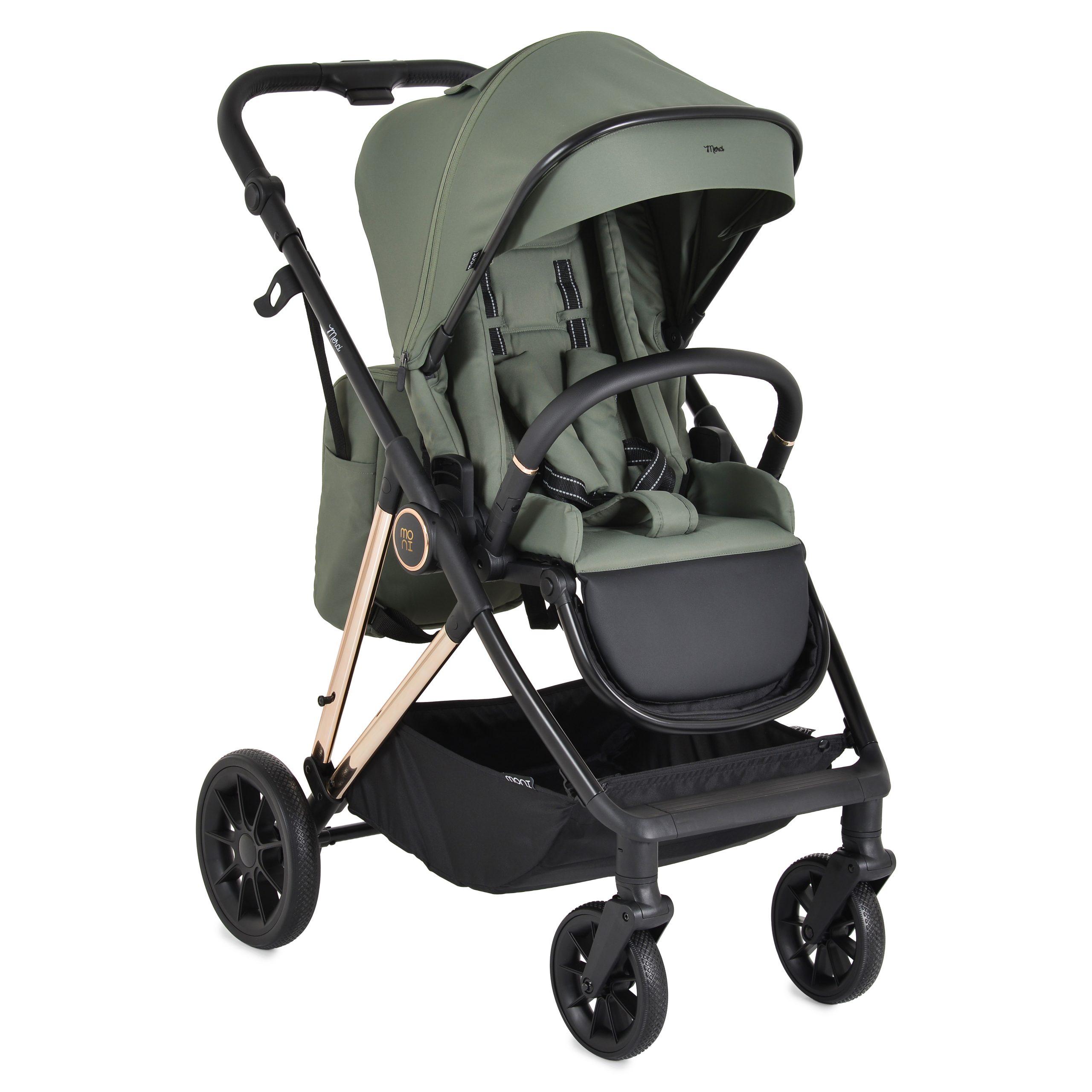 Moni Комбинирана количка Merci 3 in 1 Dark-green - Image 8