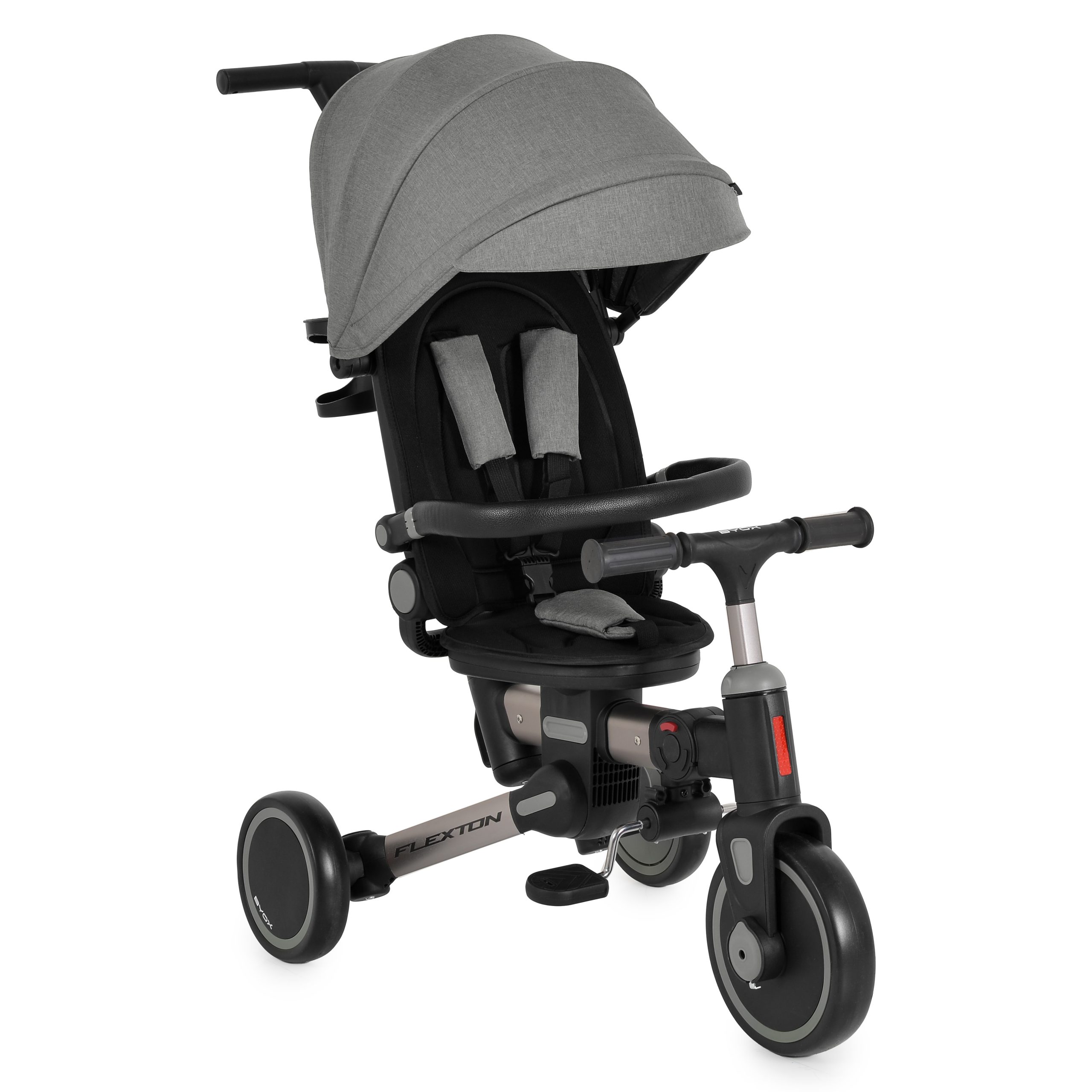 Byox Триколка Flexton 6в1 сив - Image 6