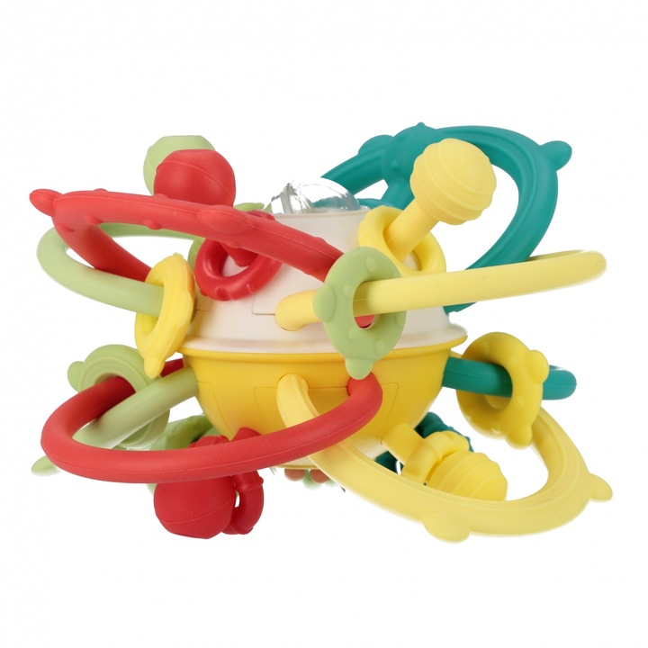 Moni Toys Дрънкалка топка силиконова HLX303A - Image 5