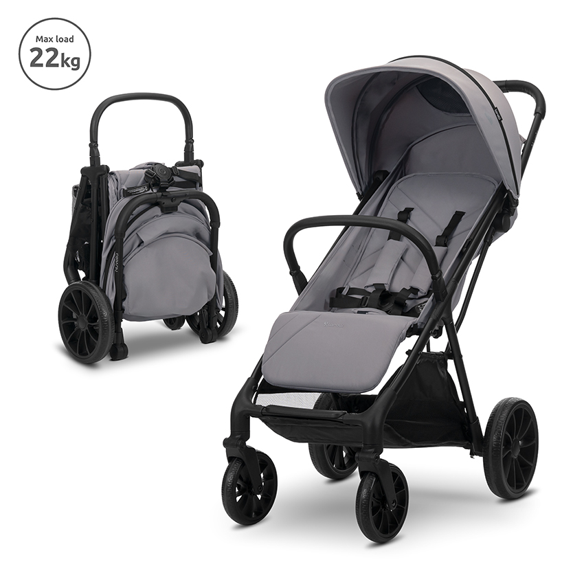 Lorelli Premium Д.КОЛИЧКА NUVELLA GREY до 22 кг